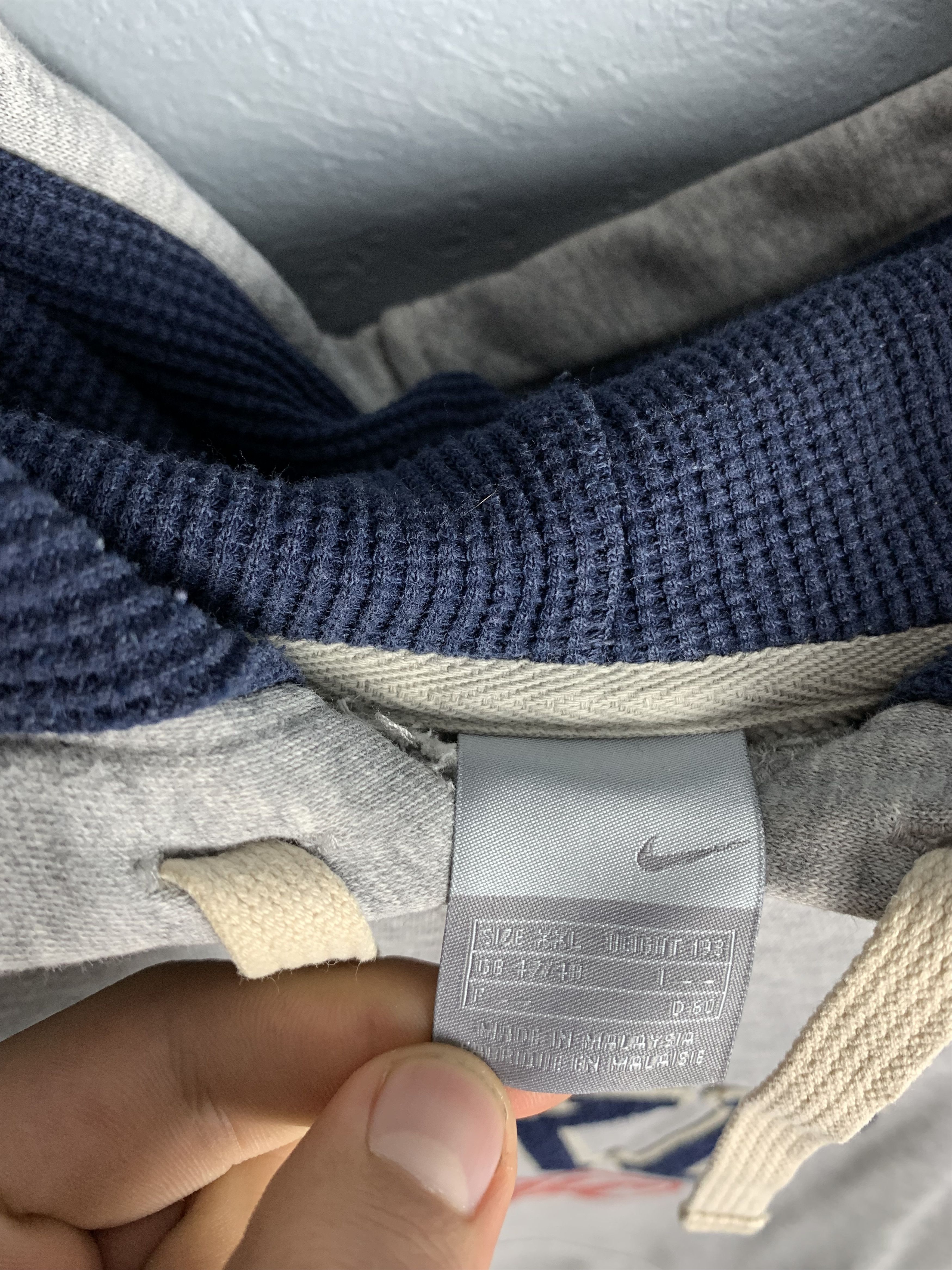 Nike × Vintage Nike Athletic Faded Vintage Mens Hoodie Y2K Size US XXL / EU 58 / 5 - 5 Thumbnail