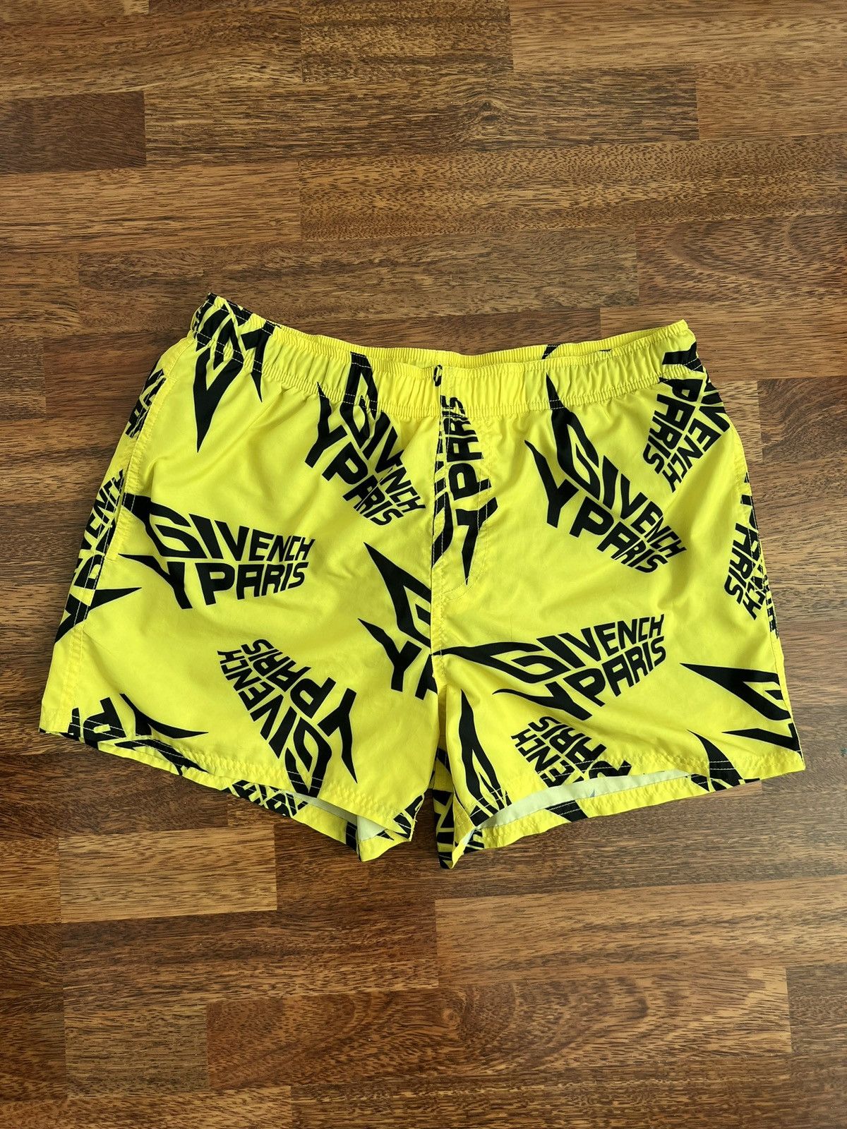 Givenchy Yellow Swim Shorts
