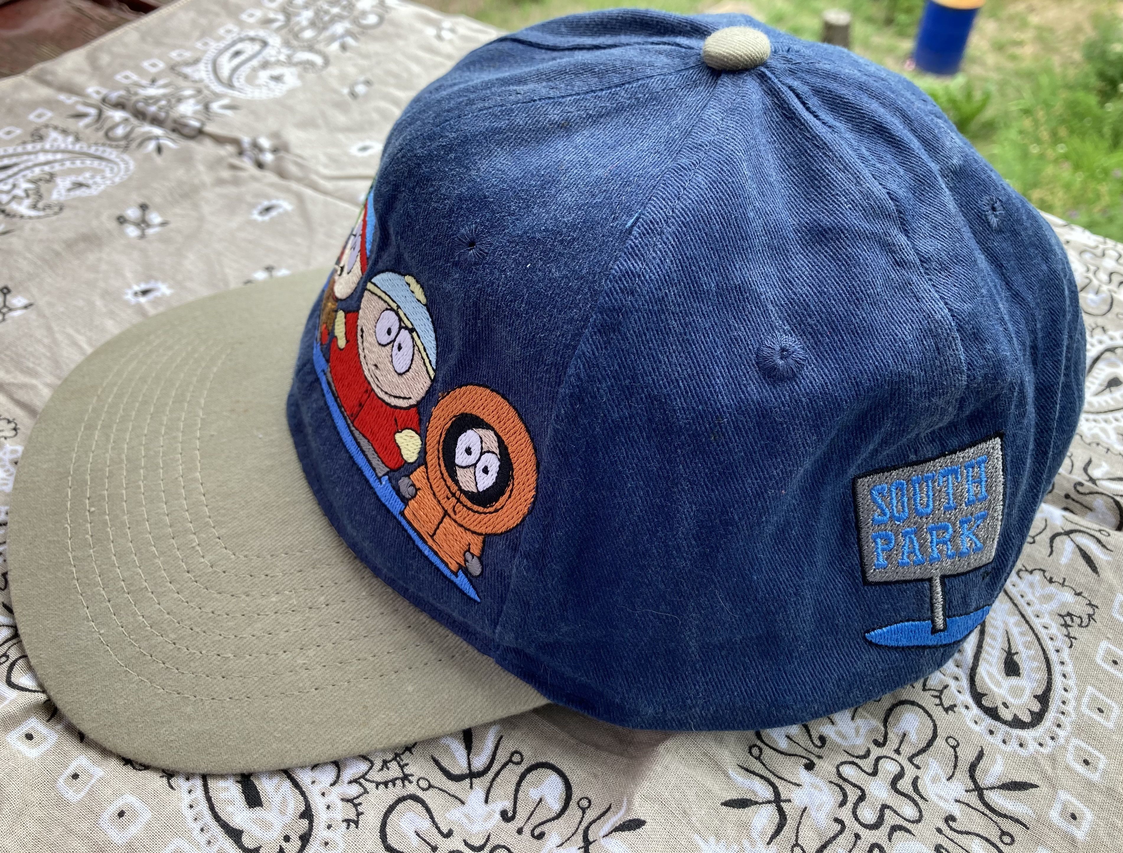 Cartoon Network × Vintage South Park Cap Hat Vintage 1998 Size ONE SIZE - 3 Thumbnail