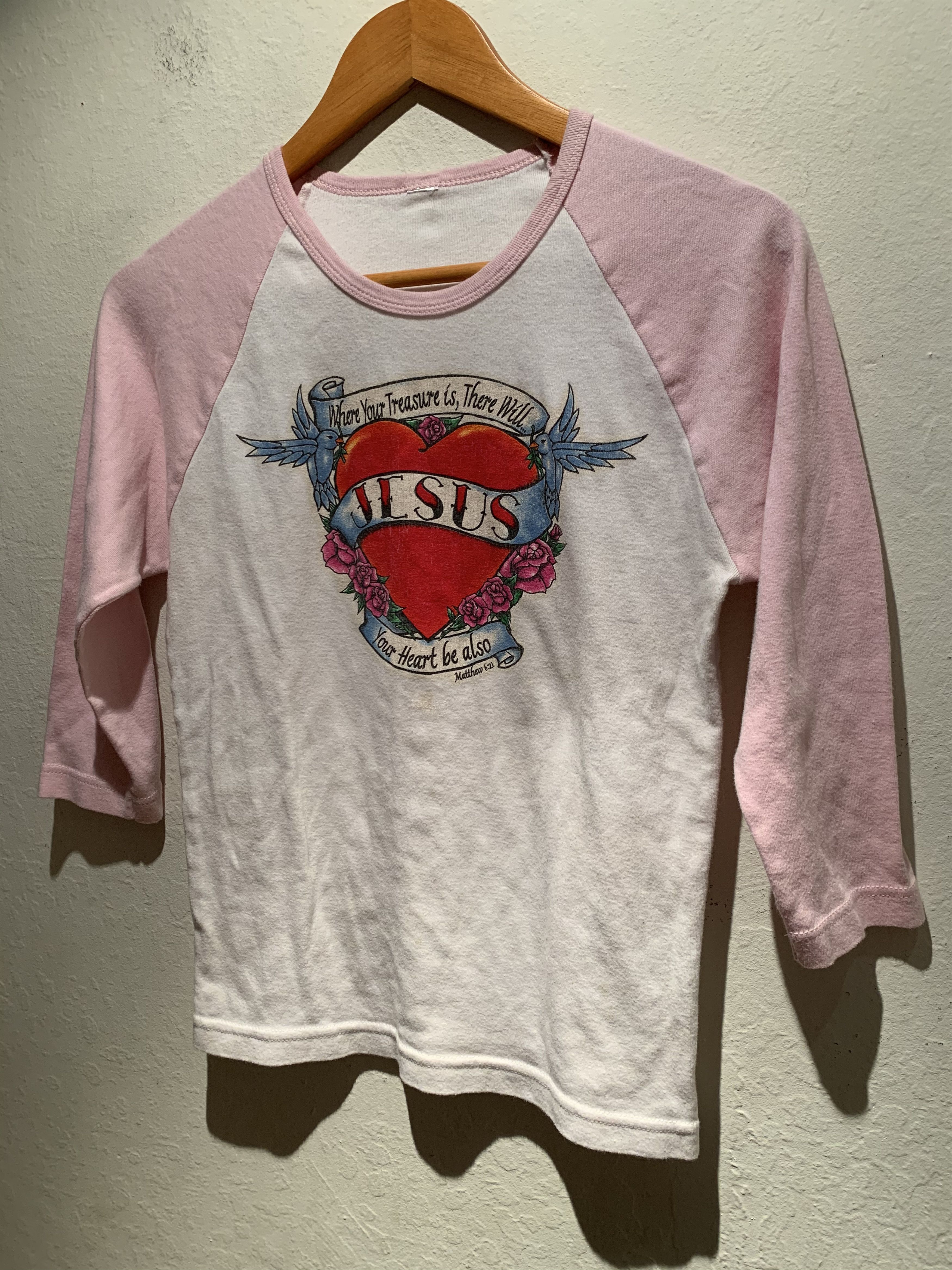 *RARE* Vintage Matthew 6:21 Jesus Kerusso Christian Shirt