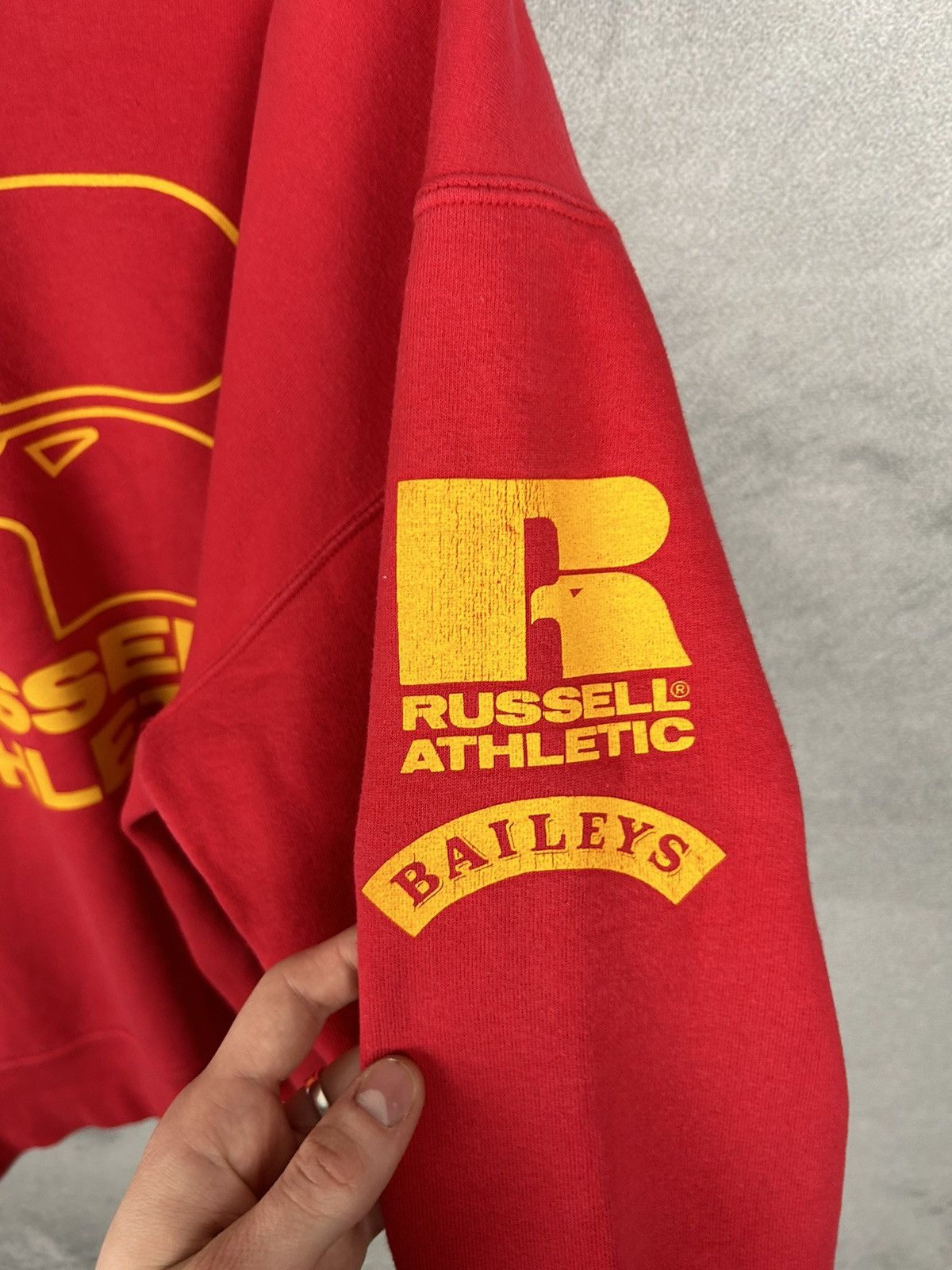 Russell Athletic Vintage Russell Athletic Big Logo Seeatshirt Retro 90s USA Size US XL / EU 56 / 4 - 5 Thumbnail