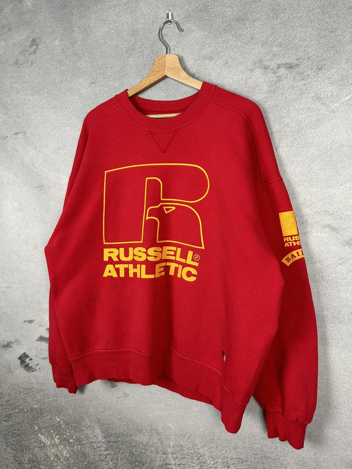 Russell Athletic Vintage Russell Athletic Big Logo Seeatshirt Retro 90s USA Size US XL / EU 56 / 4 - 2 Thumbnail