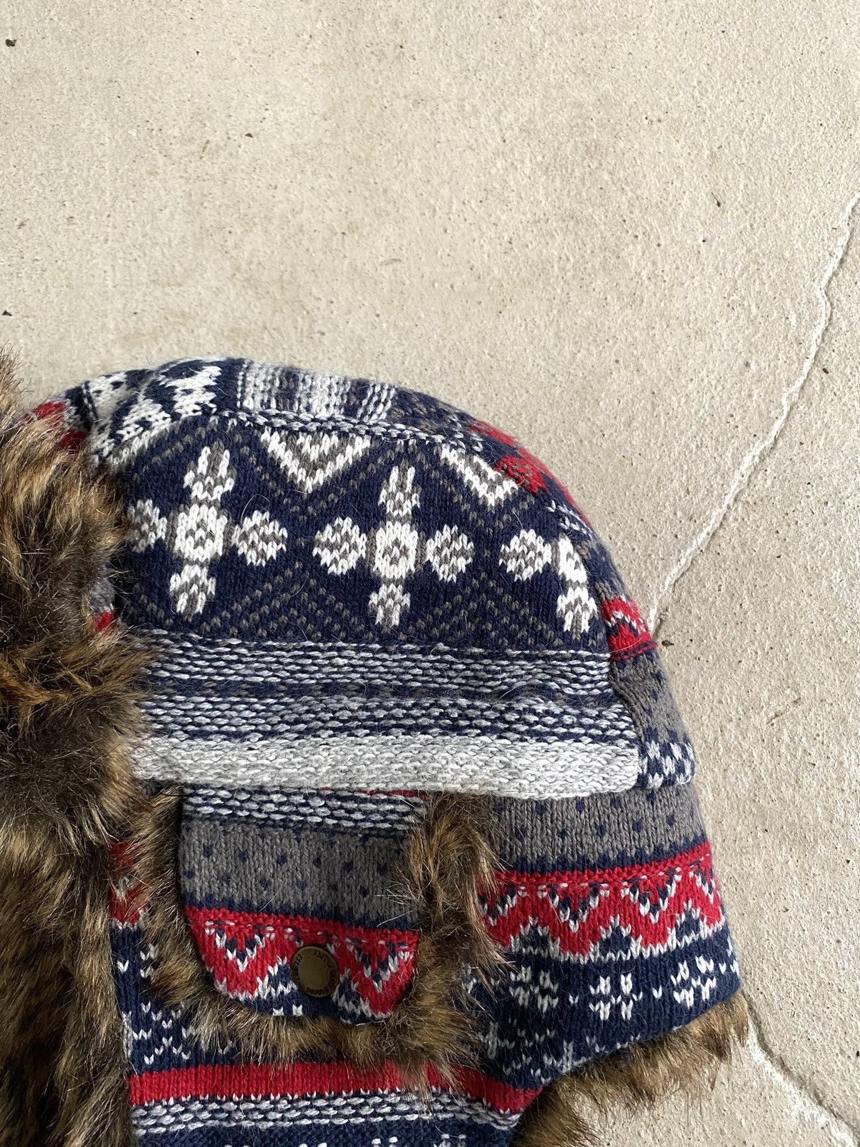 Japanese Brand Vintage Soviet Era Black Fur Ushanka Trapper Hat Winter Cap Size ONE SIZE - 10 Thumbnail