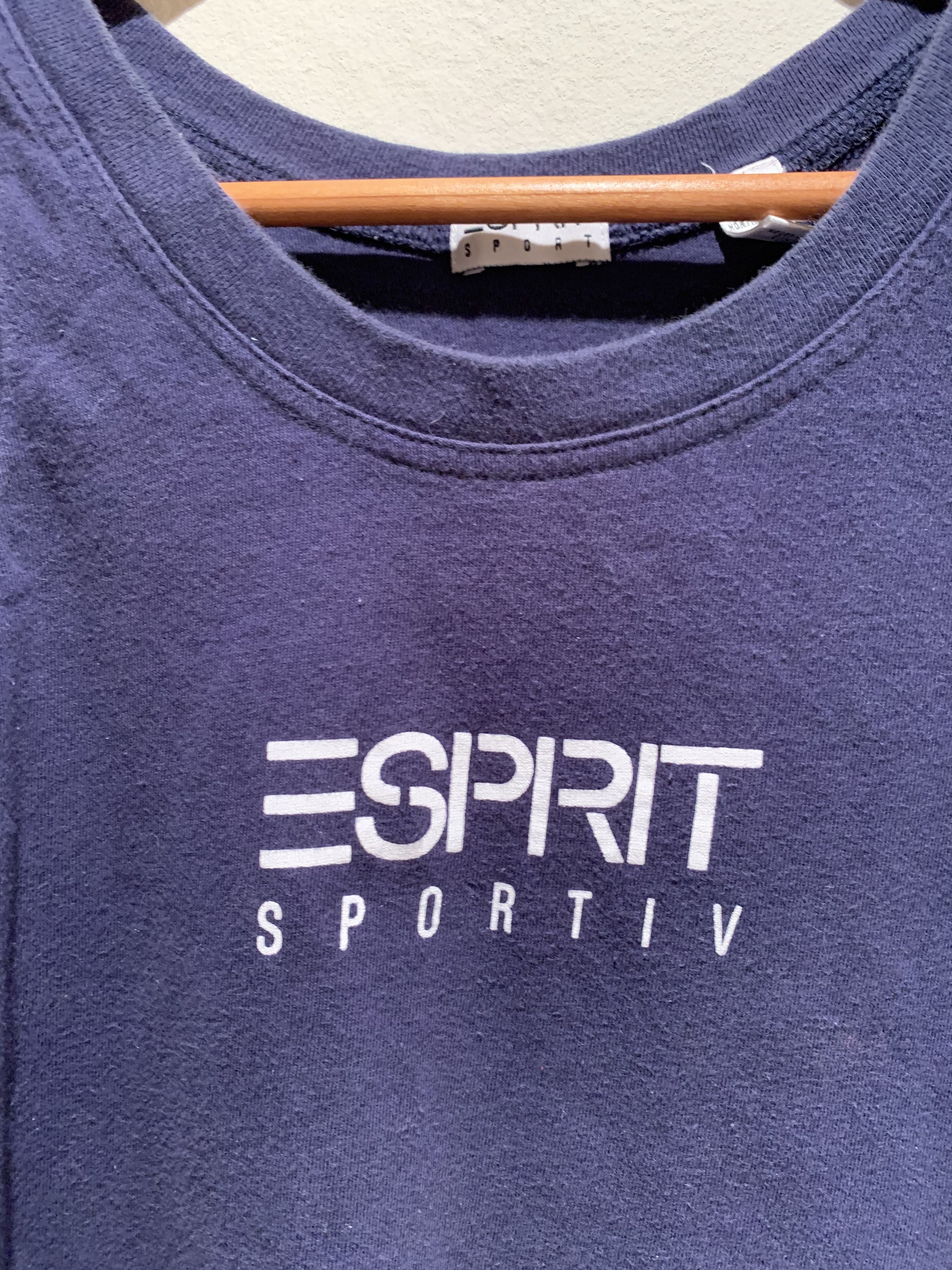 Esprit × Vintage *RARE* Vintage ESPRIT Sport Sportiv USA-Made Tank Top Size M / US 6-8 / IT 42-44 - 2 Thumbnail