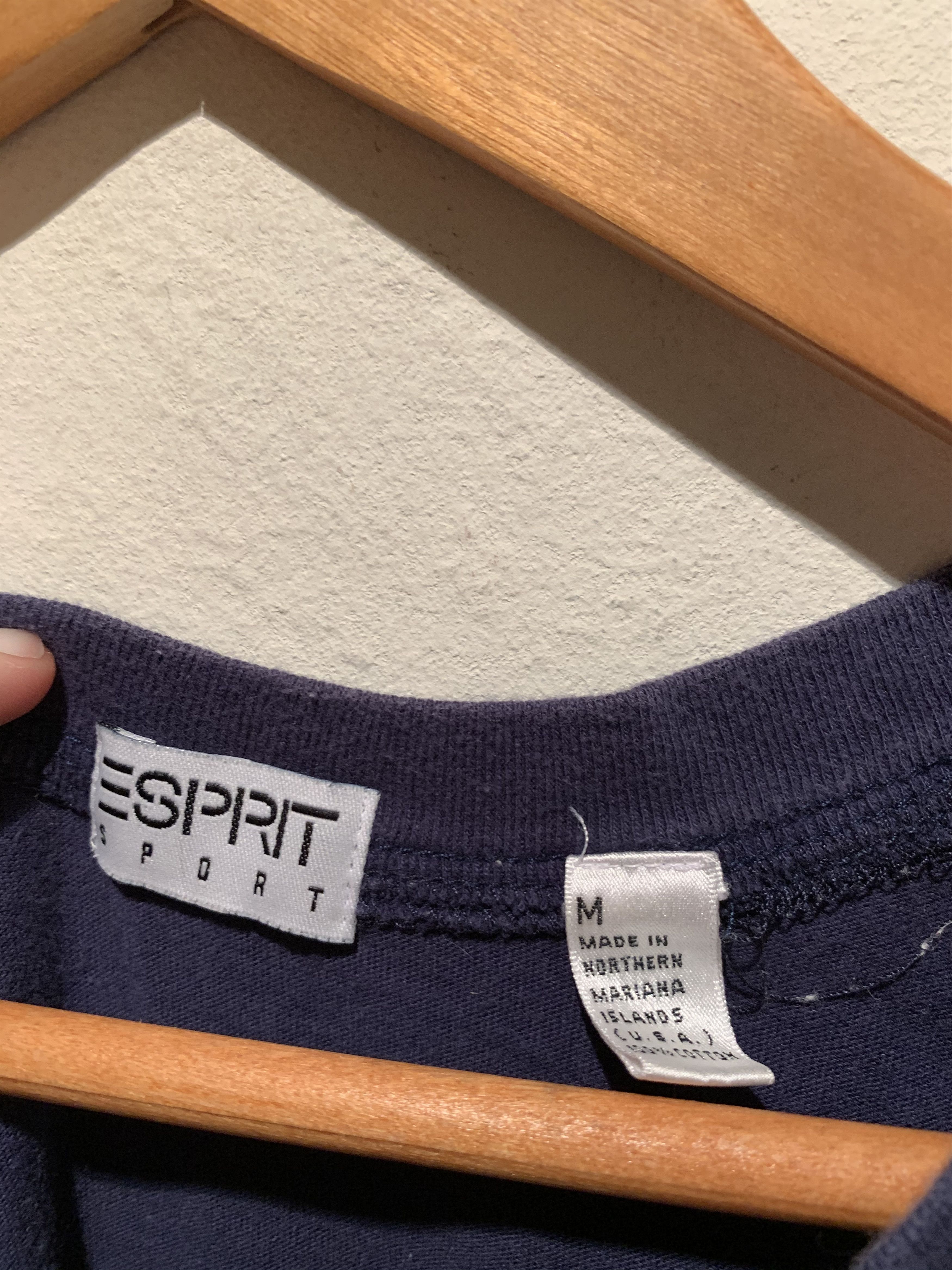 Esprit × Vintage *RARE* Vintage ESPRIT Sport Sportiv USA-Made Tank Top Size M / US 6-8 / IT 42-44 - 3 Thumbnail