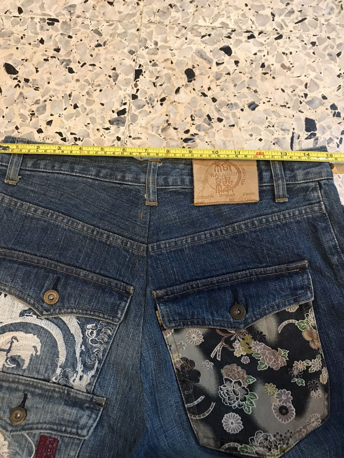 Karakuri Tamashii Karakuri Sukajan Denim Jeans Size US 30 / EU 46 - 9 Thumbnail