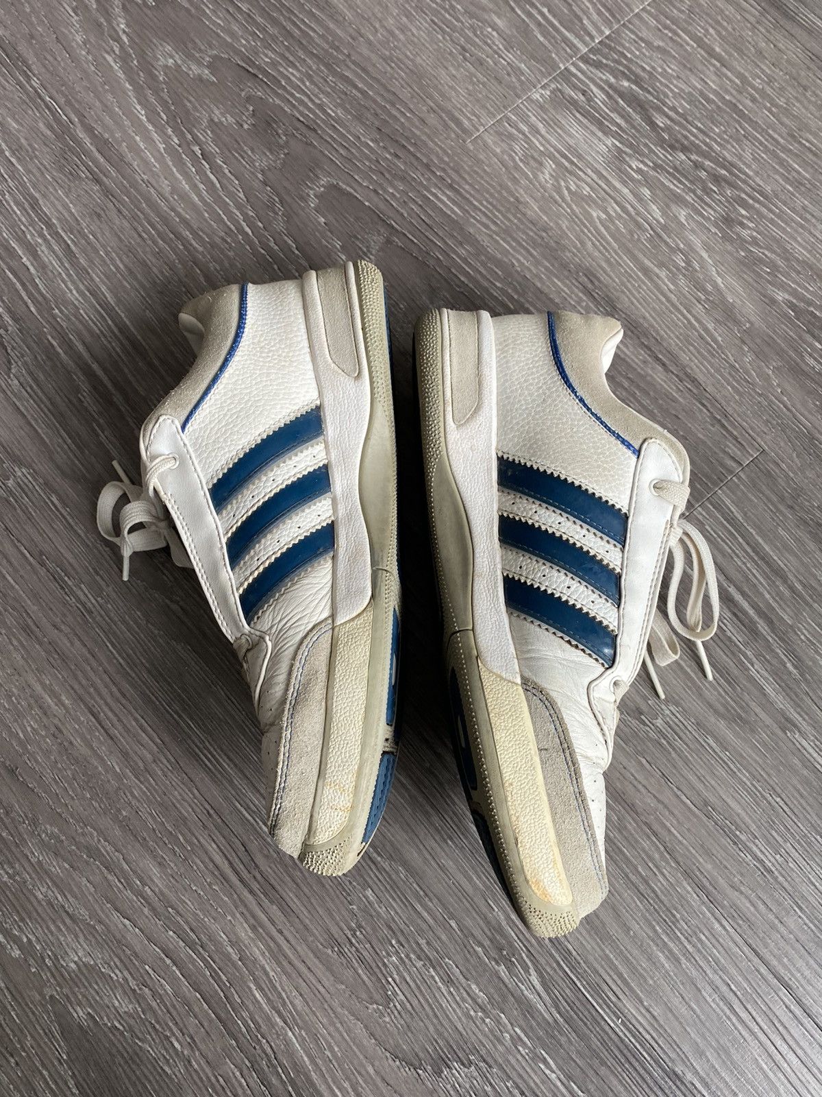 Adidas Rare Adidas Top Ten Low Shoes White Blue Sneakers Vintage Size US 8 / EU 41 - 8 Thumbnail