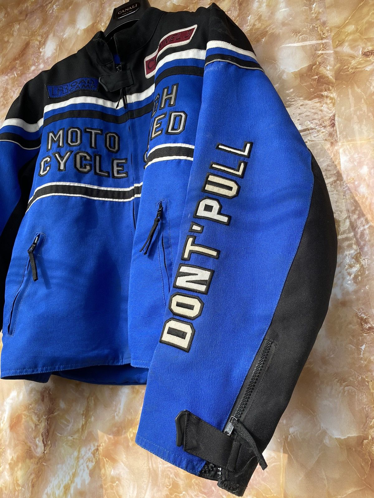 🏍 Y2K spirit of biker vintage motorcycle racing rare jacket