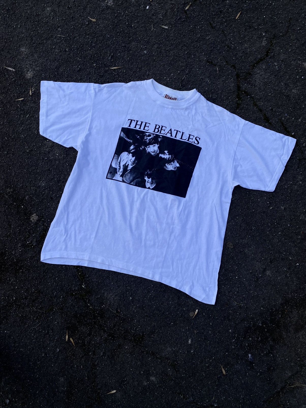 90’s The Beatles vintage print t-shirt tee