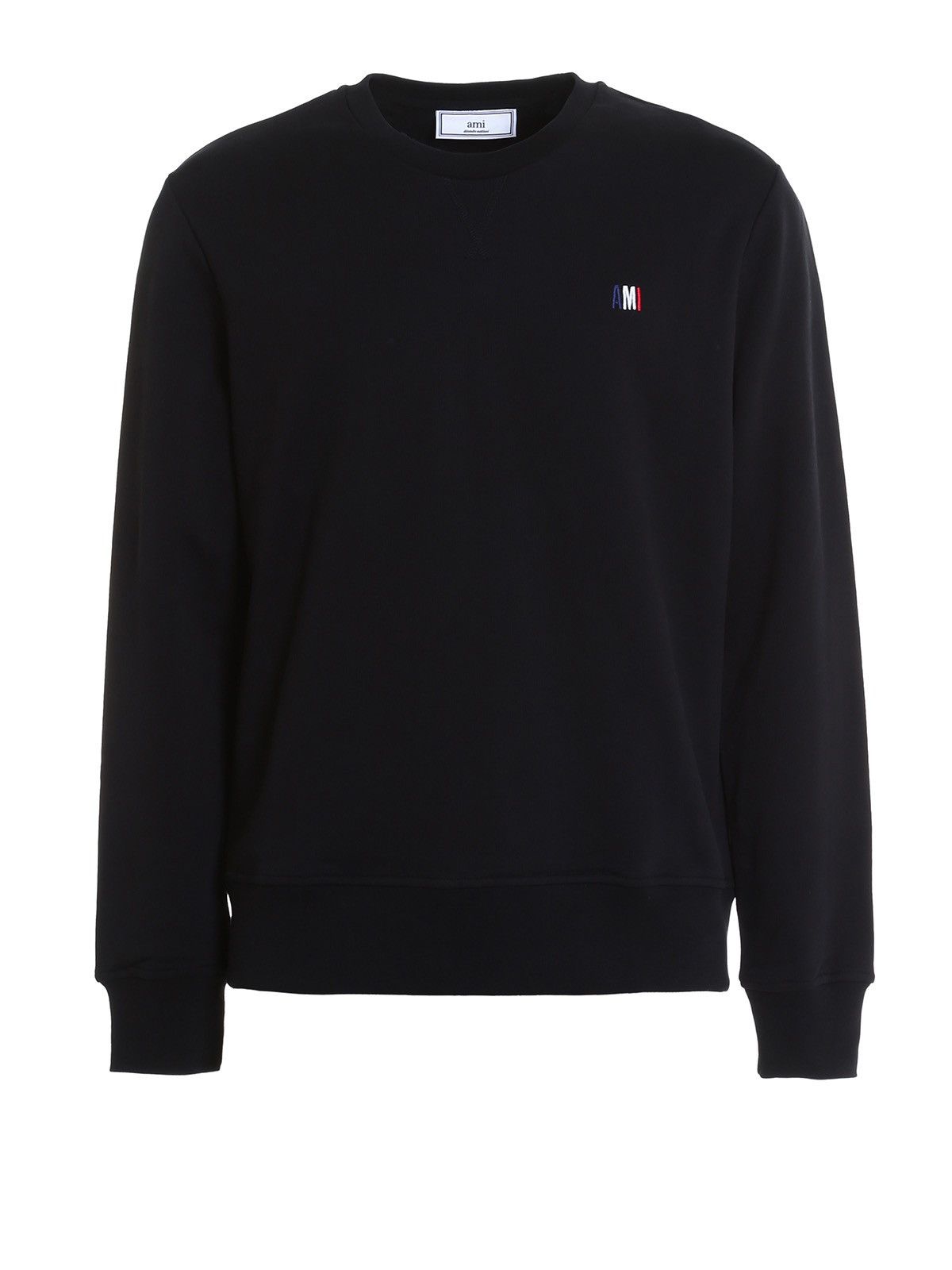 AMI NEW AMI Small Embroidered Logo Black Sweatshirt Size US M / EU 48-50 / 2 - 1 Thumbnail