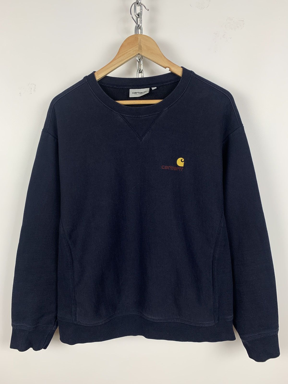 Carhartt Vintage Carhartt WIP American Script Sweatshirt Size US M / EU 48-50 / 2 - 1 Thumbnail