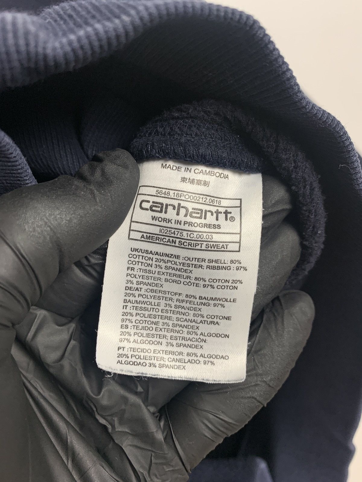 Carhartt Vintage Carhartt WIP American Script Sweatshirt Size US M / EU 48-50 / 2 - 12 Thumbnail