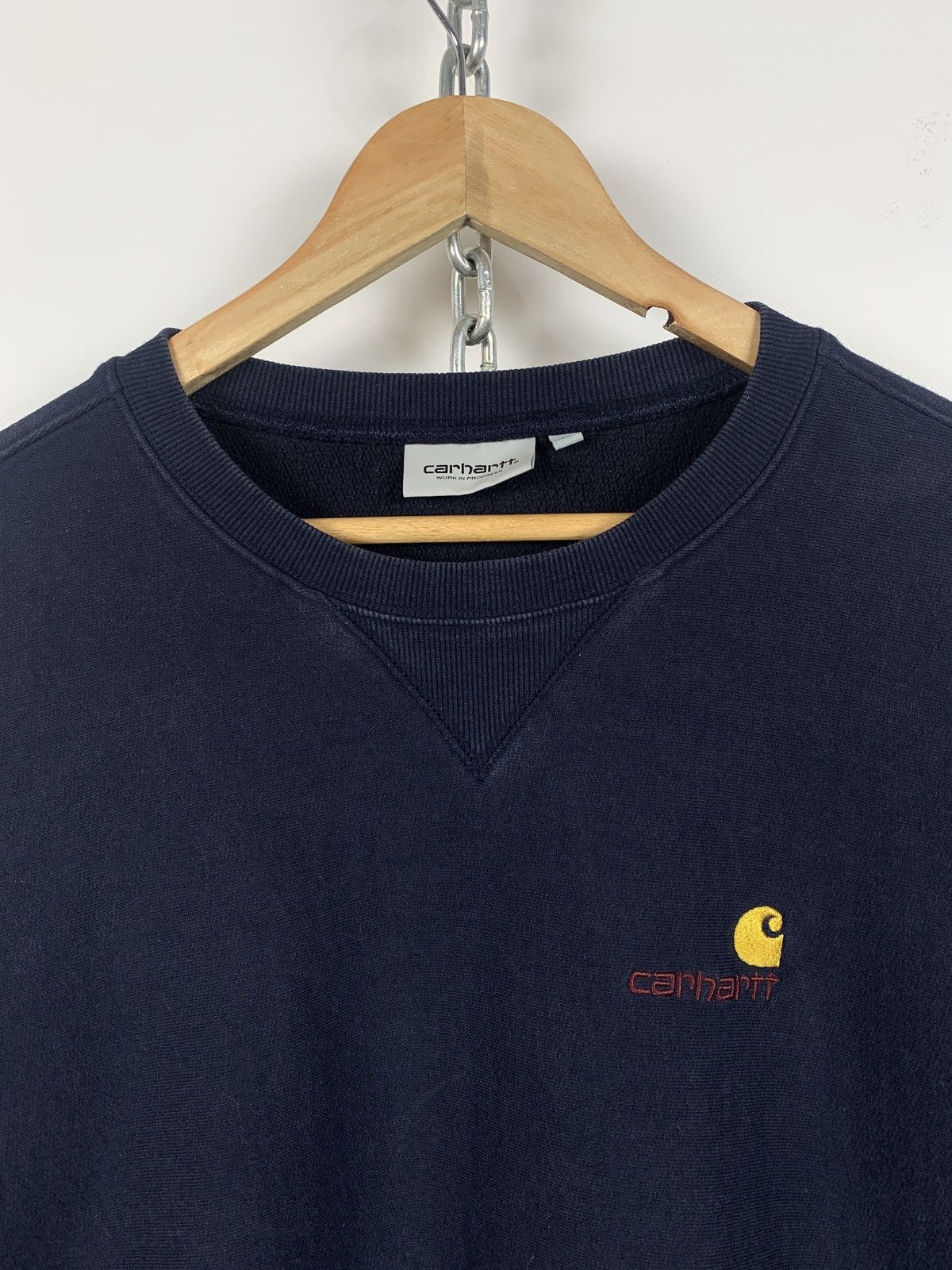 Carhartt Vintage Carhartt WIP American Script Sweatshirt Size US M / EU 48-50 / 2 - 3 Thumbnail