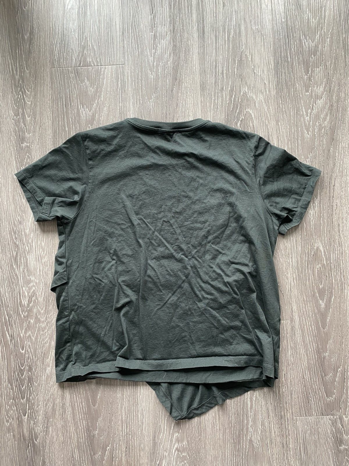 JW Anderson J.W Anderson Uniqlo Asymmetric T shirt Plain Tee Size US XL / EU 56 / 4 - 4 Thumbnail