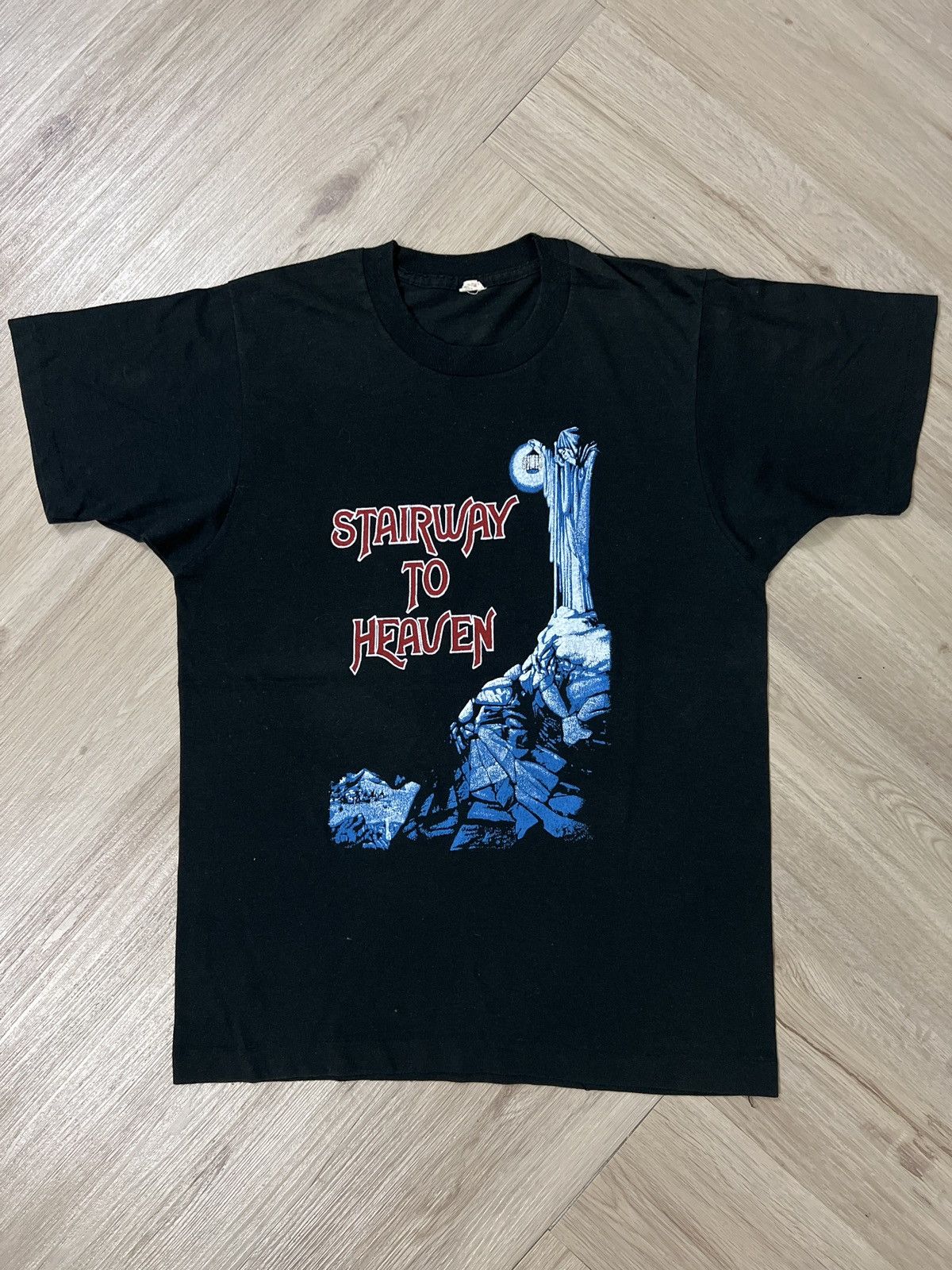 Vtg 80s Led Zeppelin 'Stairway To Heaven' Shirt