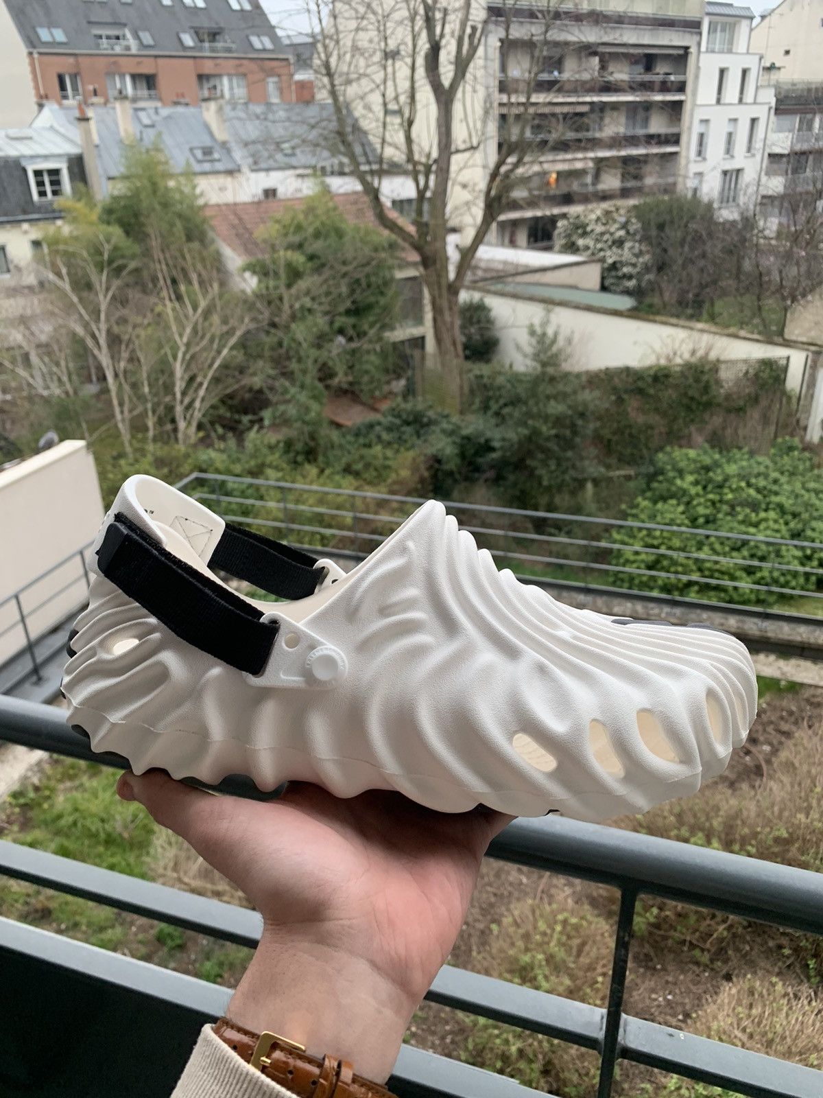 Salehe Bembury Crocs White | Grailed