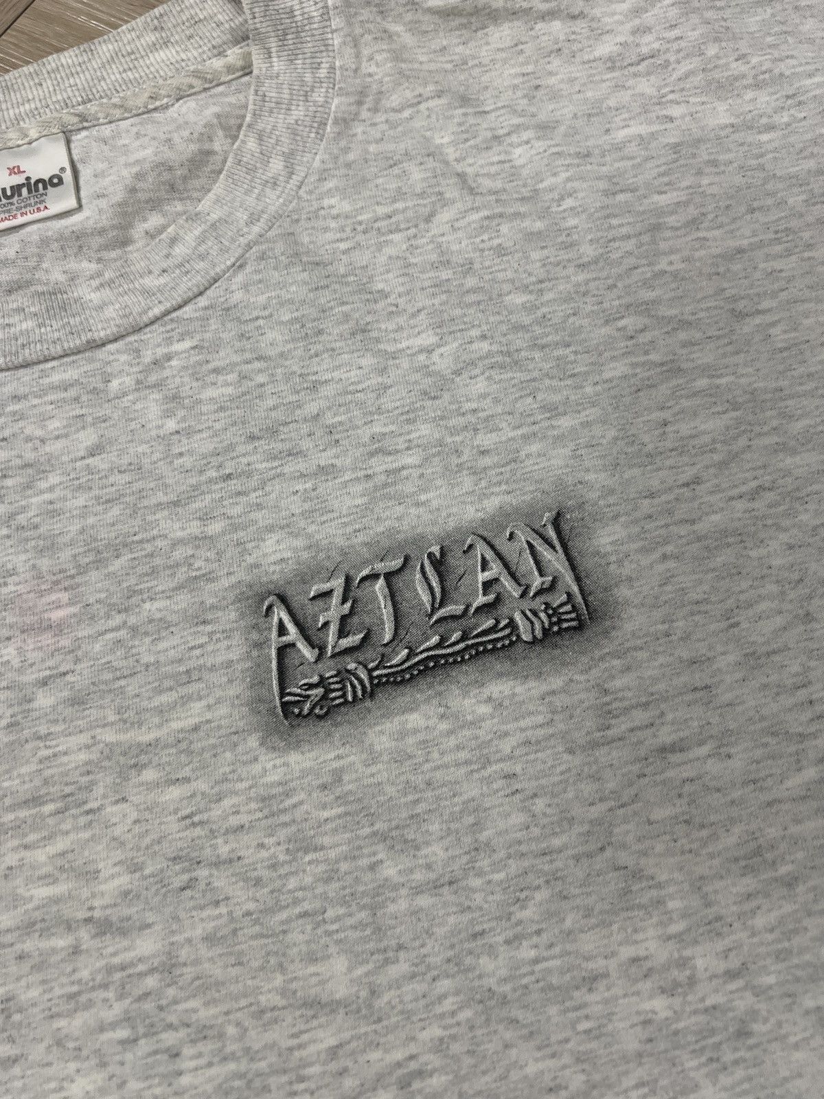 Vtg 90s Aztlan Graphics Mi Vida Loca Shirt