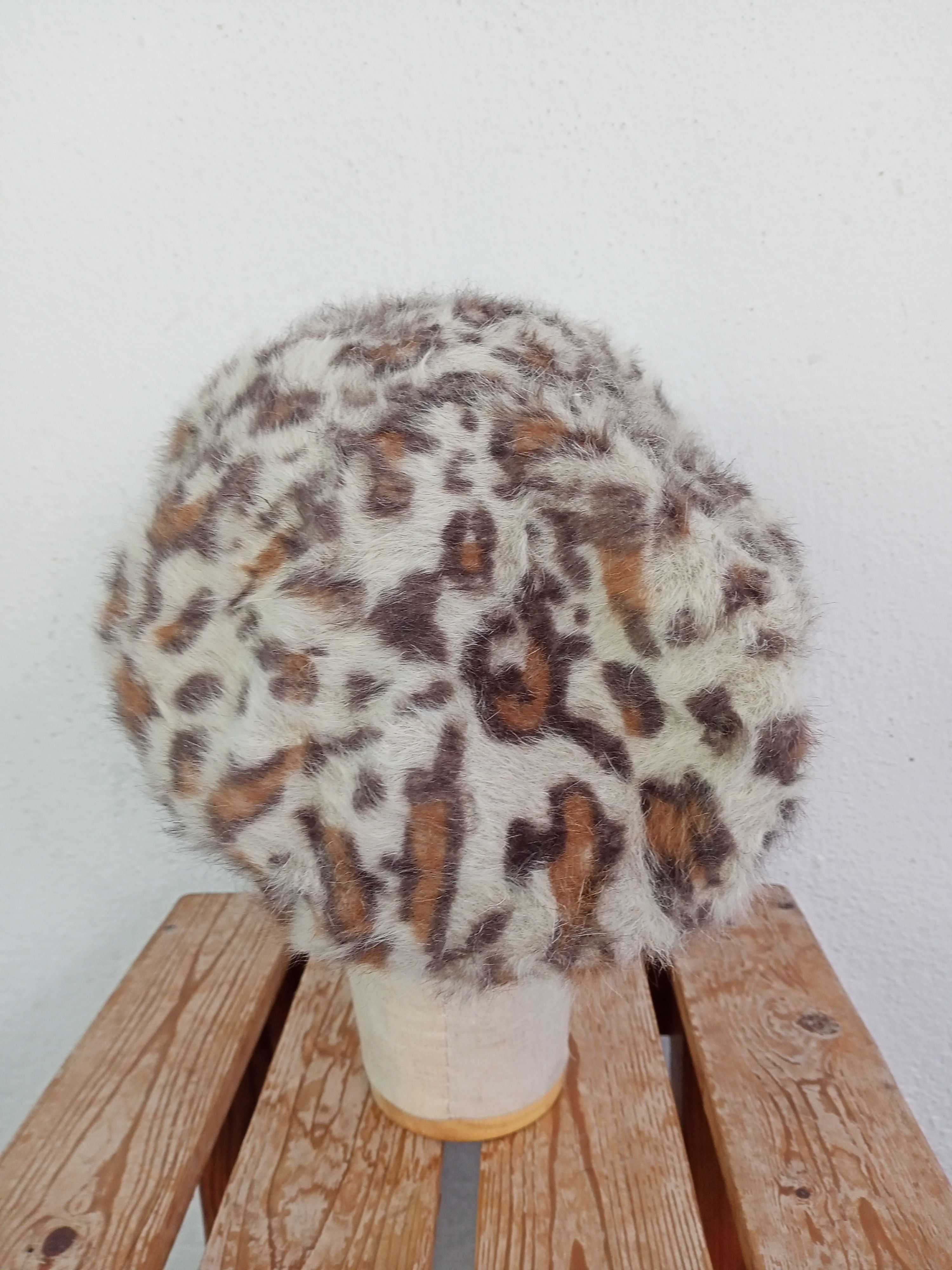 NANO universe Nano Universe Leopard France Beret Hat Size ONE SIZE - 4 Thumbnail