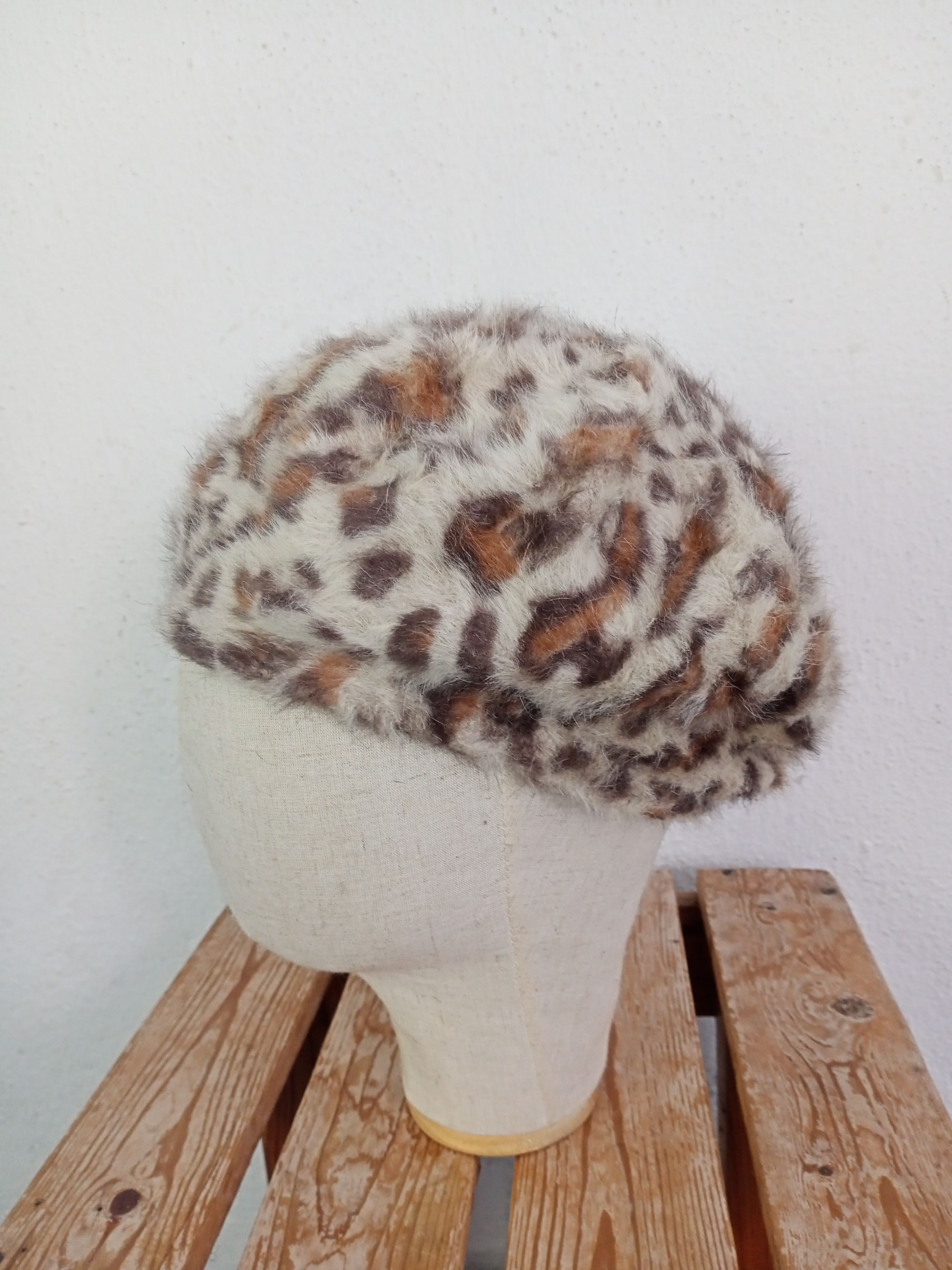 NANO universe Nano Universe Leopard France Beret Hat Size ONE SIZE - 3 Thumbnail