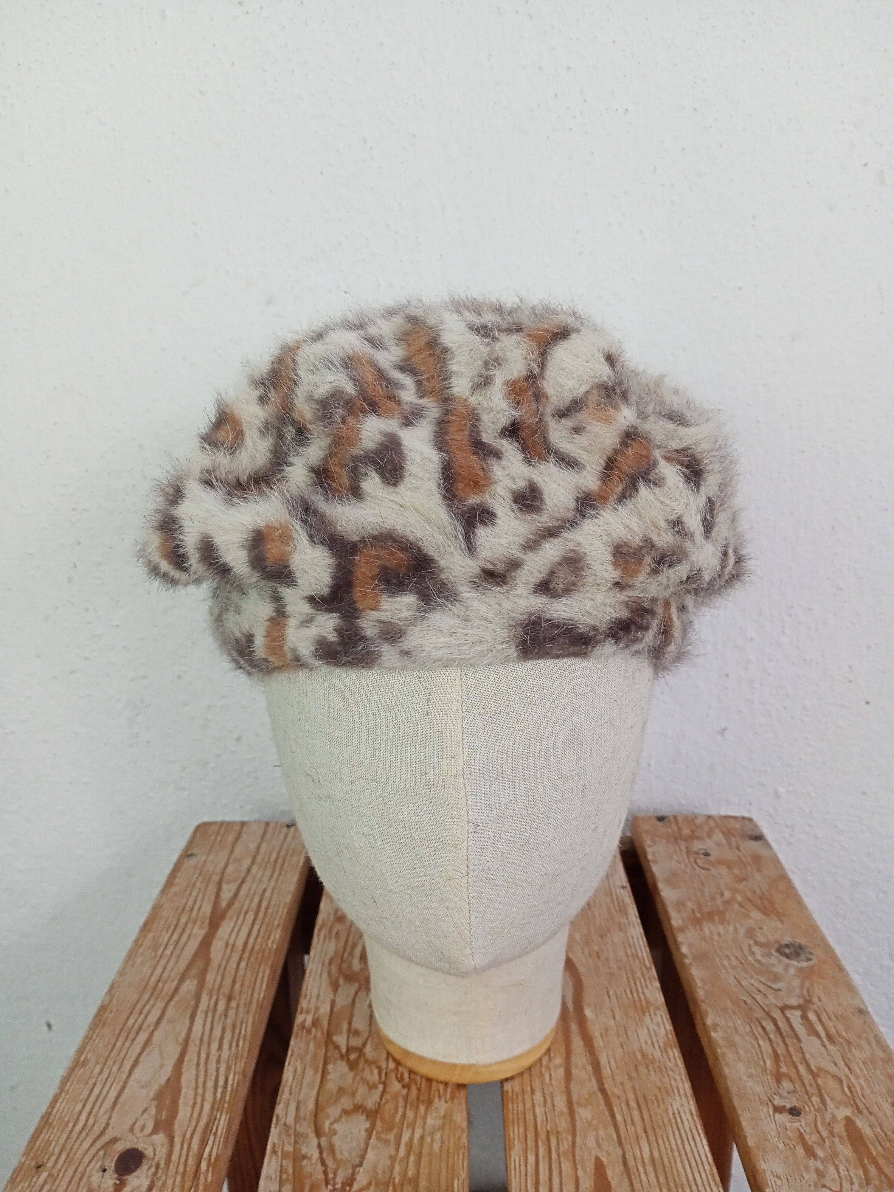 NANO universe Nano Universe Leopard France Beret Hat Size ONE SIZE - 1 Thumbnail