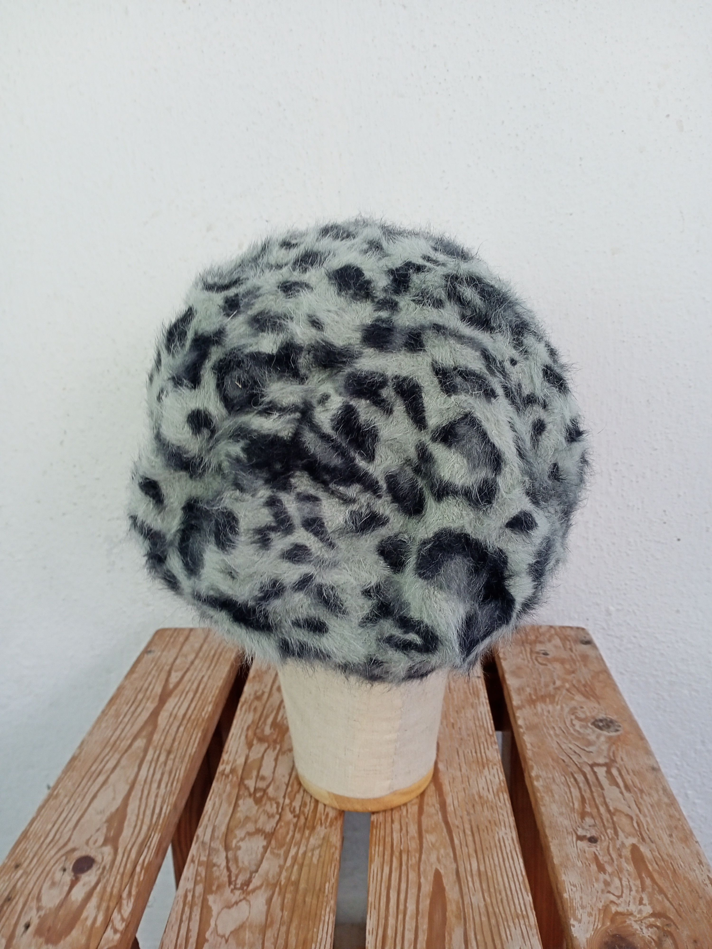 Japanese Brand Leopard France Beret Hat Size ONE SIZE - 5 Thumbnail