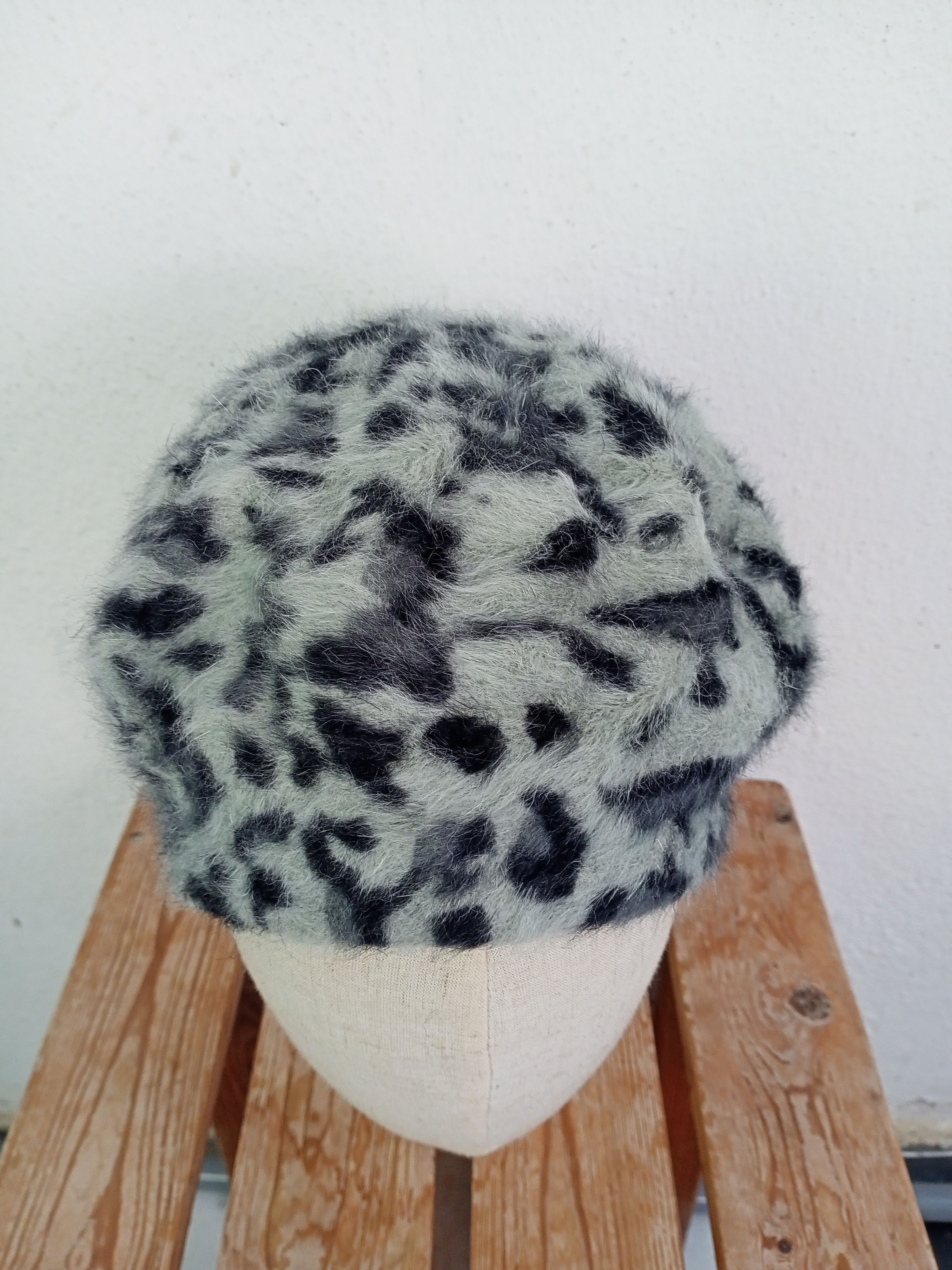 Japanese Brand Leopard France Beret Hat Size ONE SIZE - 2 Thumbnail