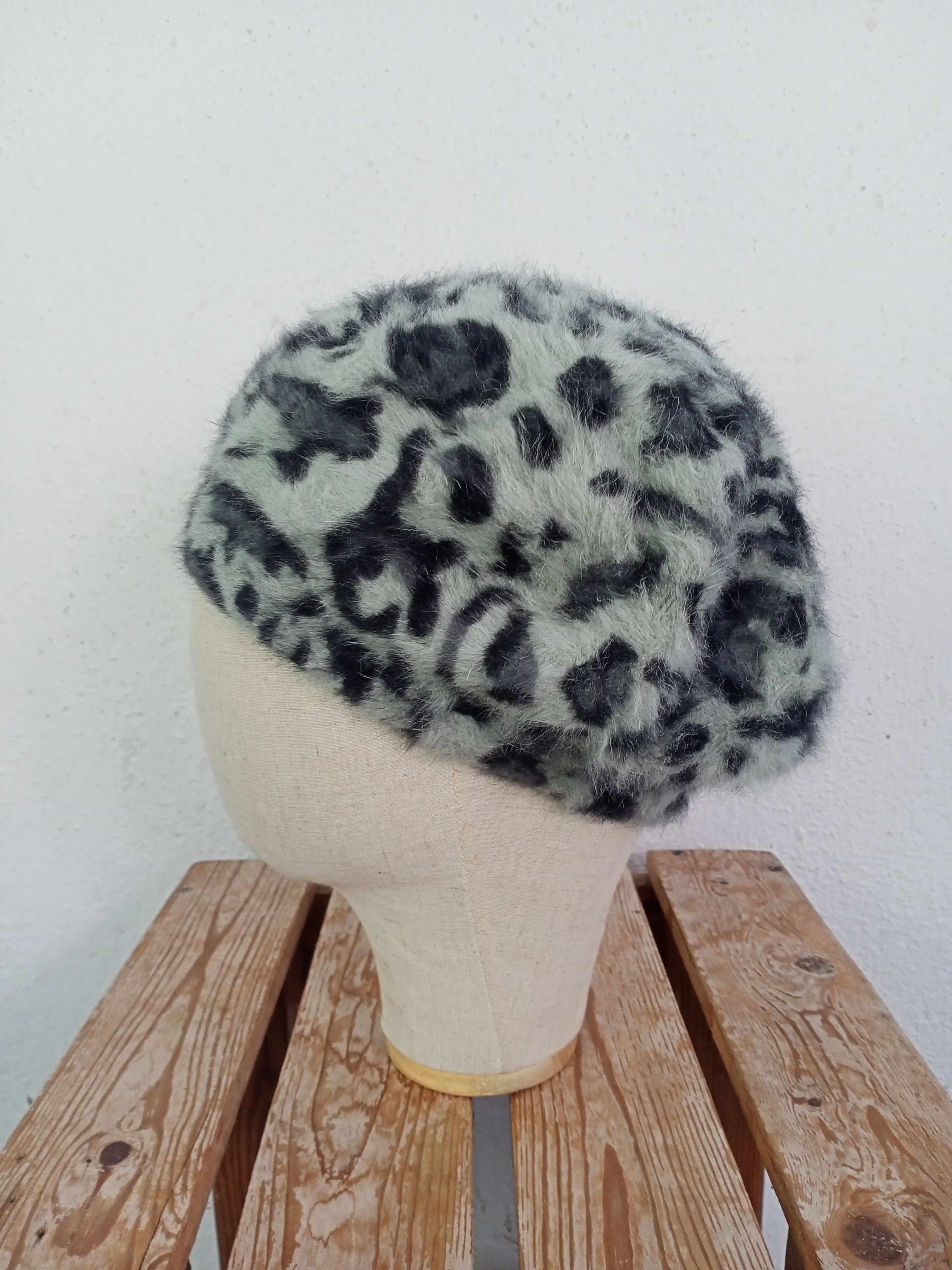 Japanese Brand Leopard France Beret Hat Size ONE SIZE - 4 Thumbnail