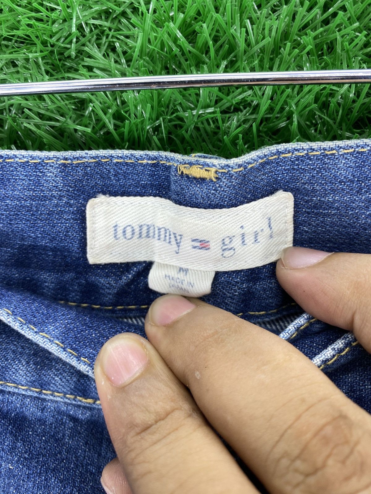 Tommy Hilfiger × Tommy Jeans × Vintage Vintage Tommy Jeans Dark Blue Denim Jeans Hilfiger Size 32" / US 10 / IT 46 - 5 Thumbnail