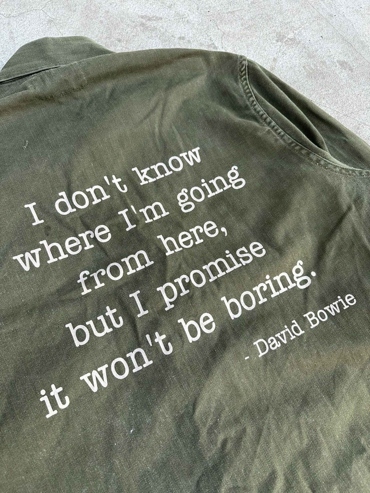 Band Tees 70s Vintage David Bowie Jacket Size US M / EU 48-50 / 2 - 4 Thumbnail