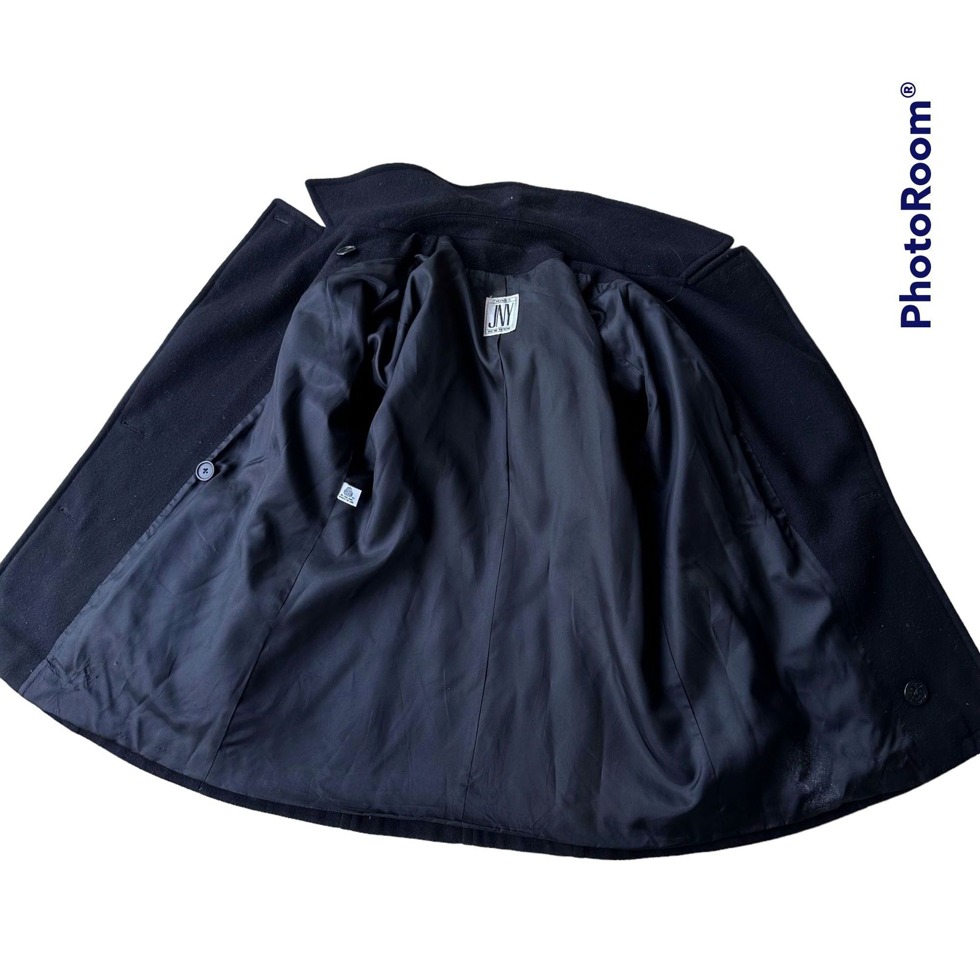 Jones New York × Vintage Jones New York Peacoat Medium? JNY Wool Navy Vintage 80's Size M / US 6-8 / IT 42-44 - 10 Thumbnail