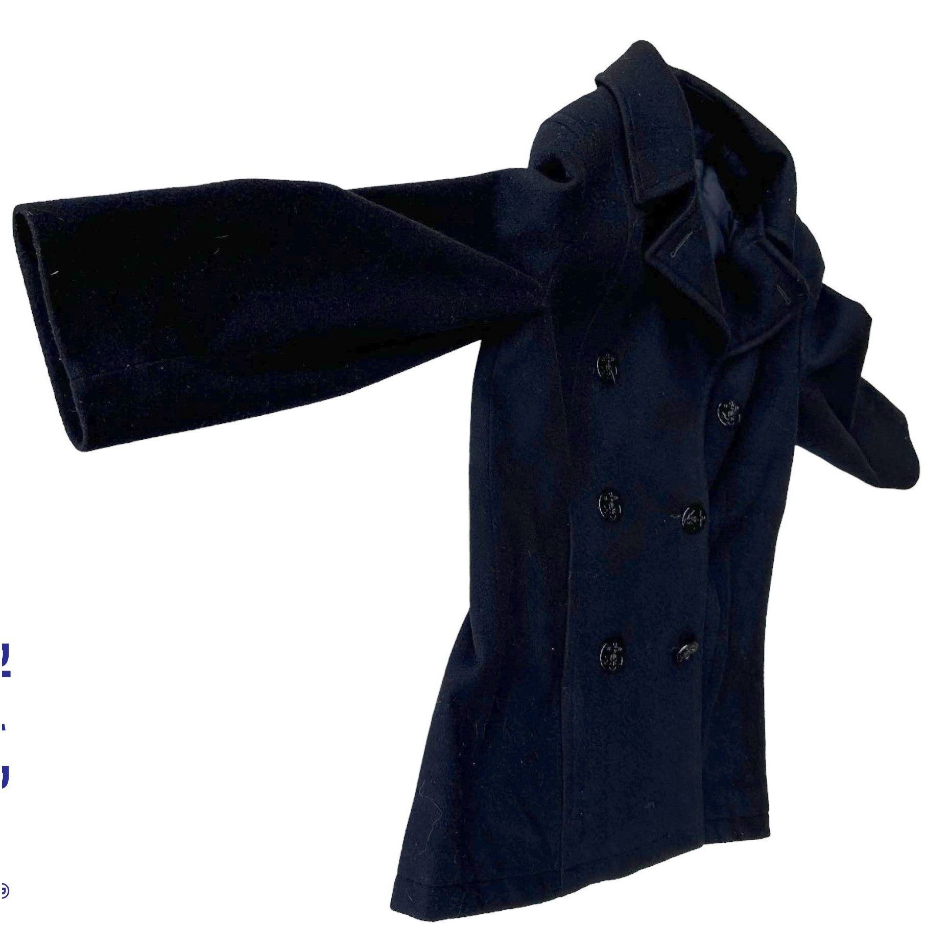 Jones New York × Vintage Jones New York Peacoat Medium? JNY Wool Navy Vintage 80's Size M / US 6-8 / IT 42-44 - 9 Thumbnail