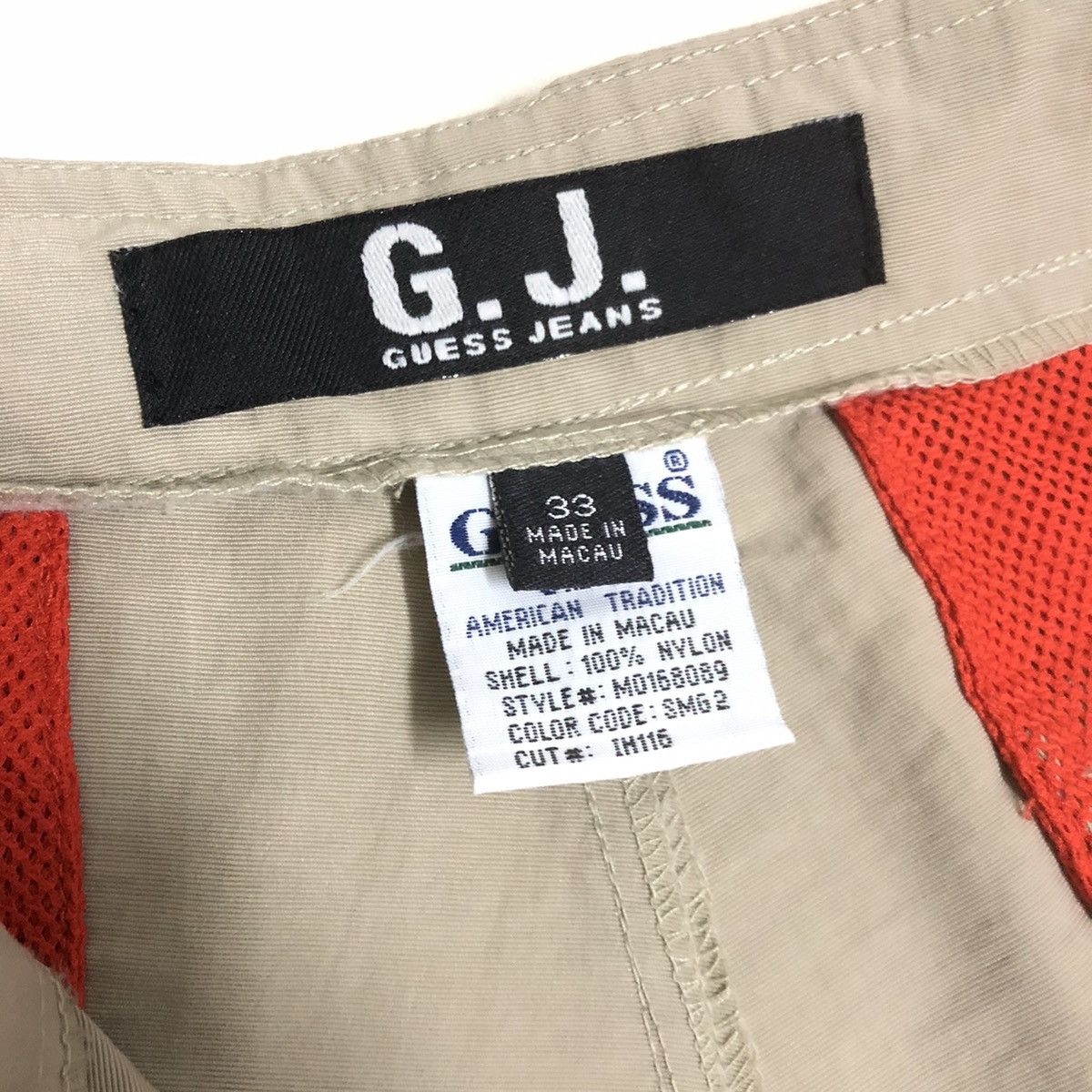 Guess Vintage Guess Jean Nylon Tactical Future Pant Size US 33 - 2 Thumbnail