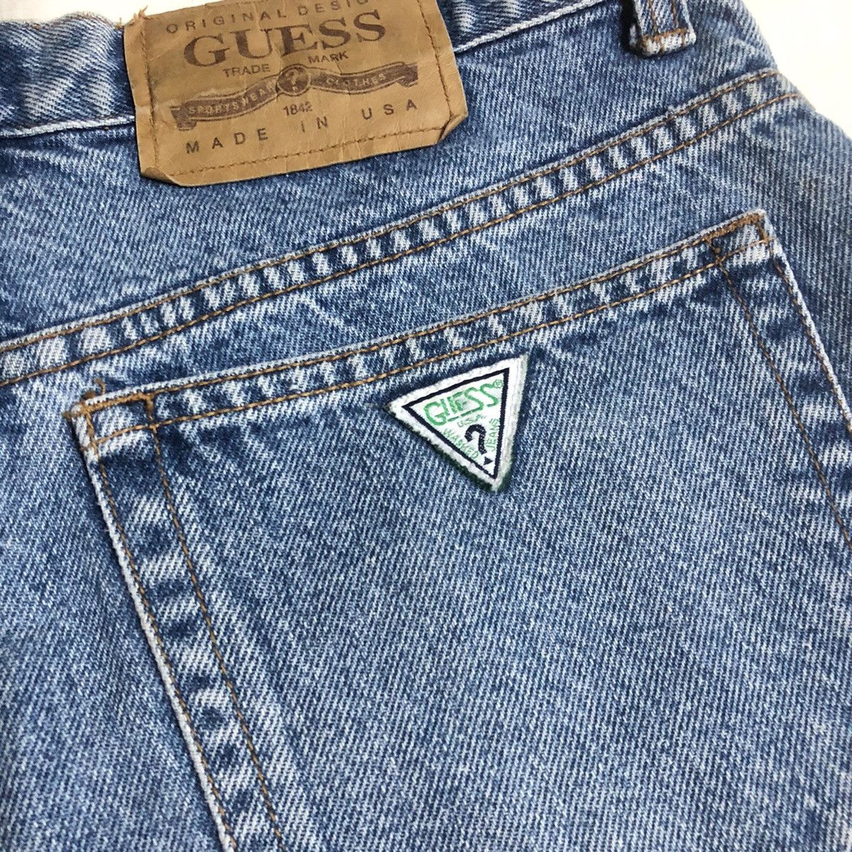 Georges Marciano × Guess Vintage Guess Jeans By George Marciano Size US 32 / EU 48 - 13 Thumbnail