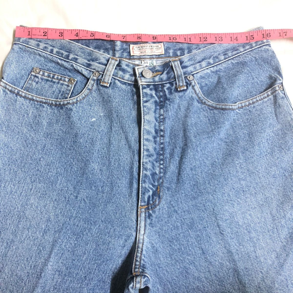 Georges Marciano × Guess Vintage Guess Jeans By George Marciano Size US 32 / EU 48 - 6 Thumbnail