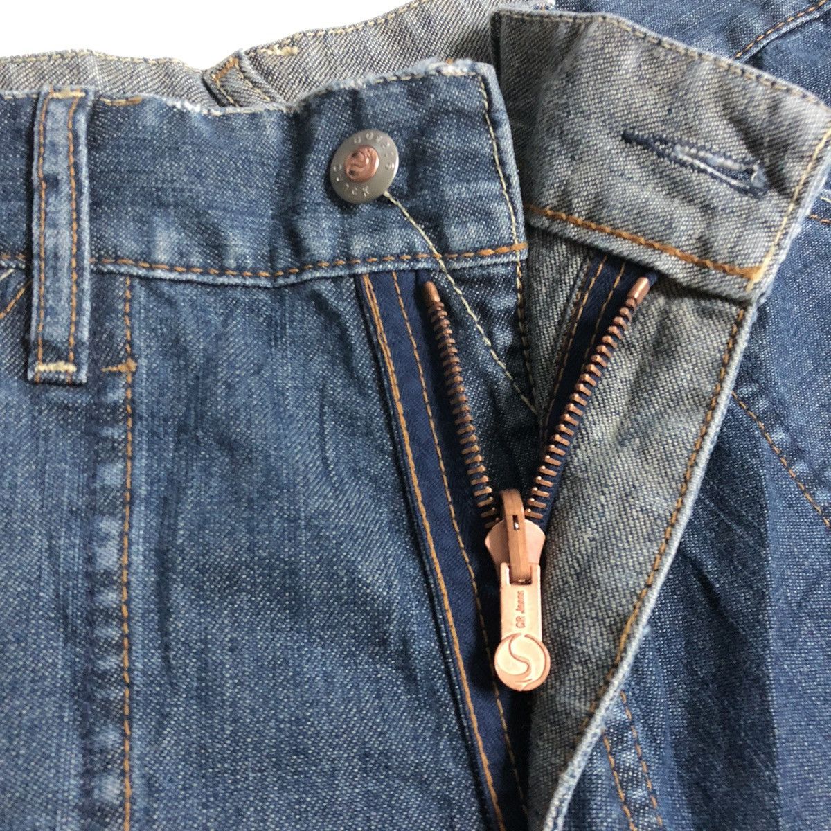 Vintage Vintage CR Jeans USA Reversible Distressed Denim Size US 32 / EU 48 - 2 Thumbnail