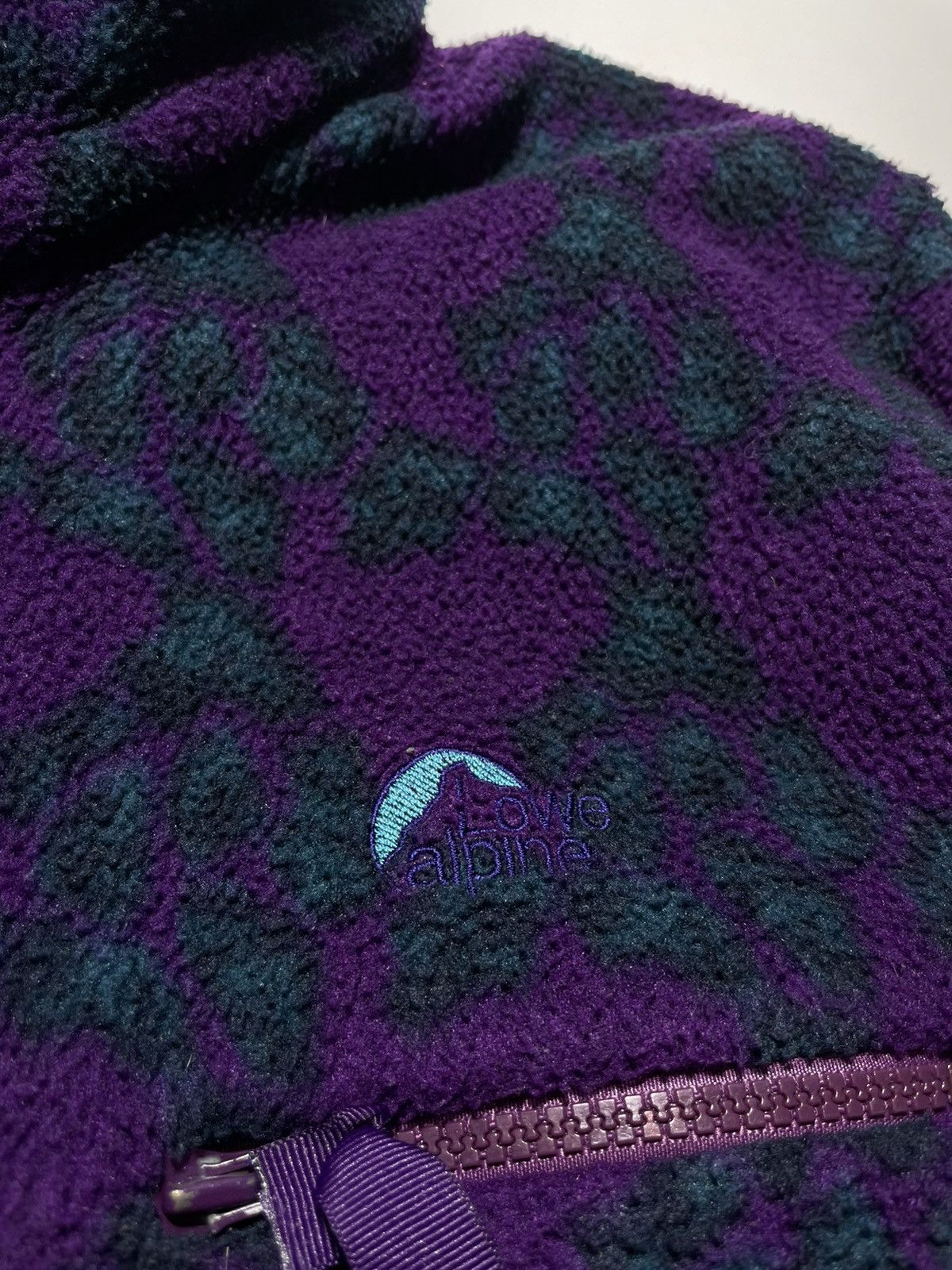 Vintage Lowe Alpine Vintage Zip Fleece Size US M / EU 48-50 / 2 - 7 Thumbnail