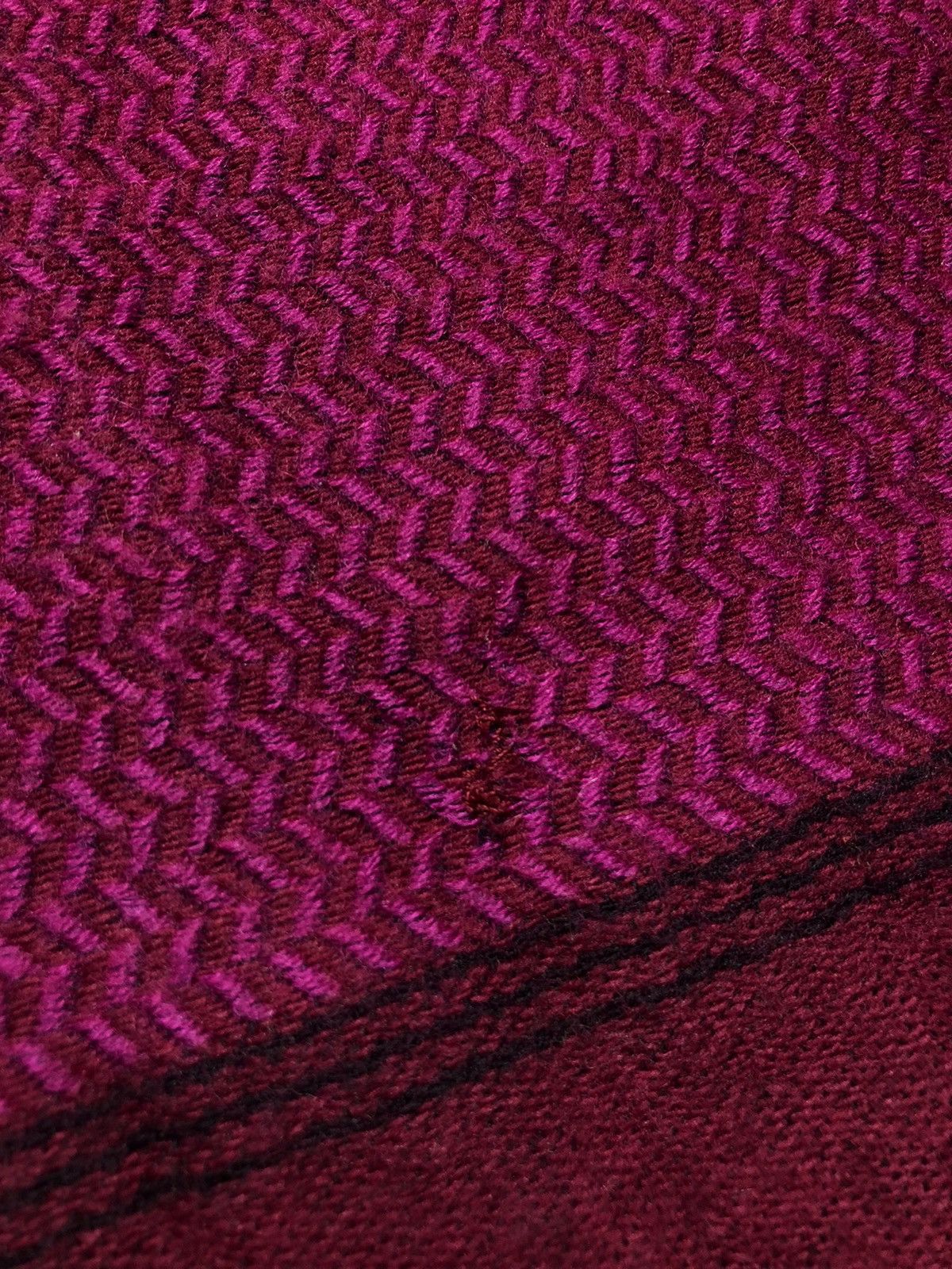 Yves Saint Laurent Yves Saint Laurent Vintage Wool Scarf Size ONE SIZE - 6 Thumbnail