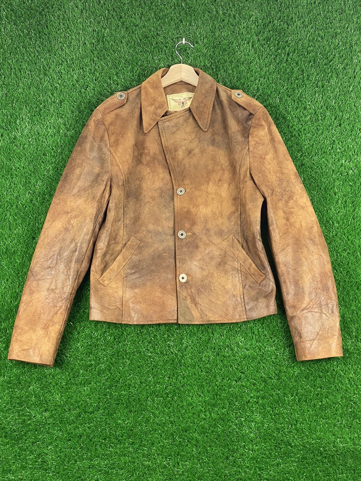 Vintage Vintage Leather Jacket Size US M / EU 48-50 / 2 - 1 Thumbnail