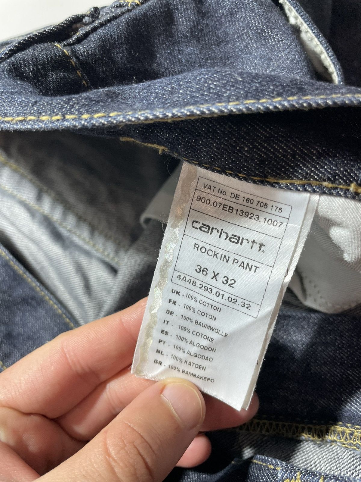 Carhartt Carhartt Rockin Denim Pants Size US 36 / EU 52 - 13 Thumbnail