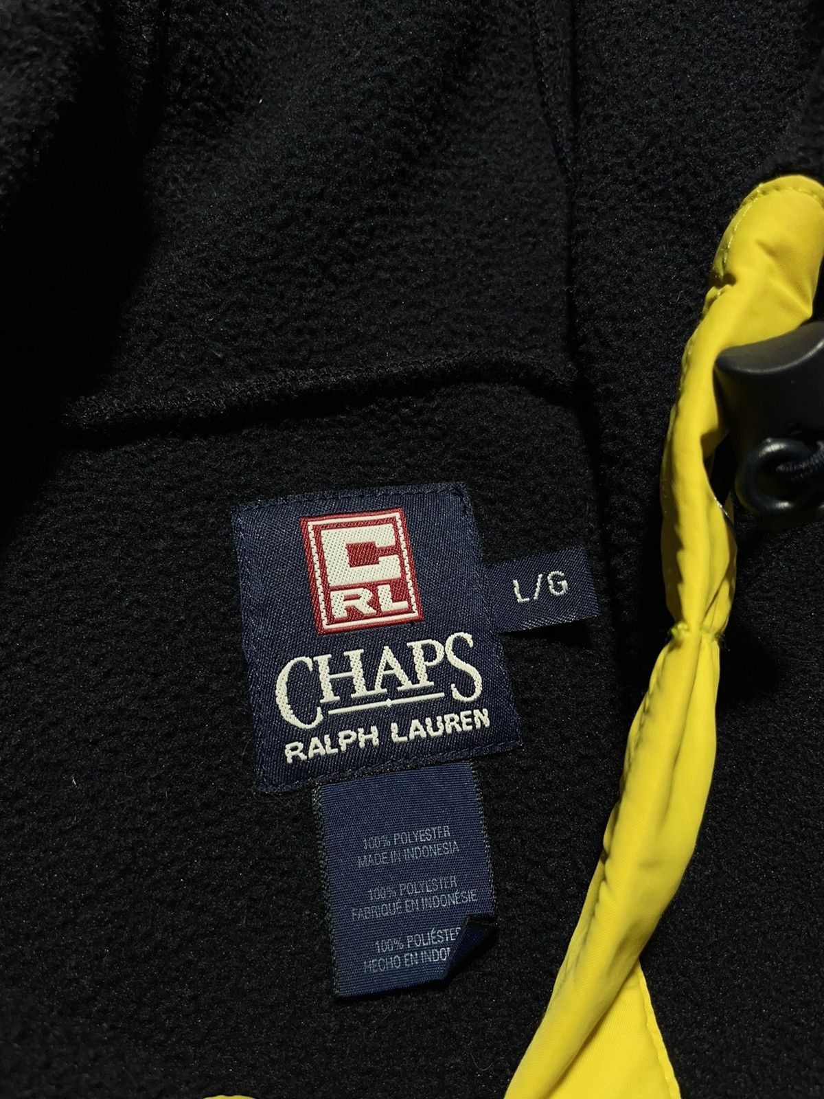 Chaps Ralph Lauren Chaps Ralph Laurent Fleece Hoodie Size US L / EU 52-54 / 3 - 7 Thumbnail