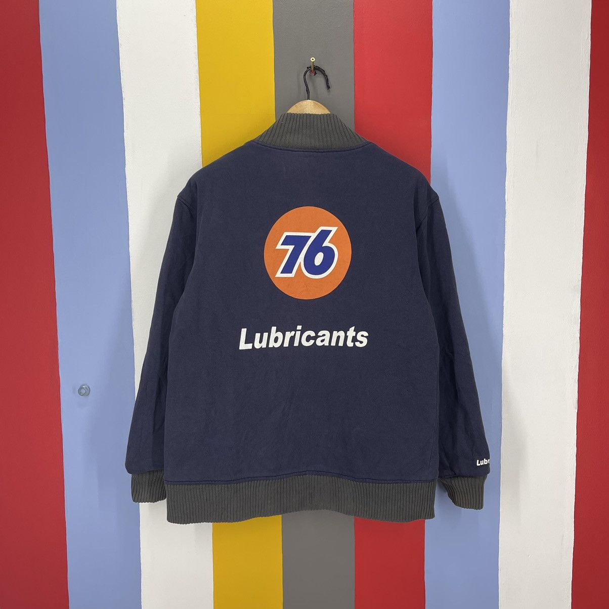Other 76 LUBRICANTS Reversible Zipper Jacket #1079/AL Size US L / EU 52-54 / 3 - 1 Thumbnail