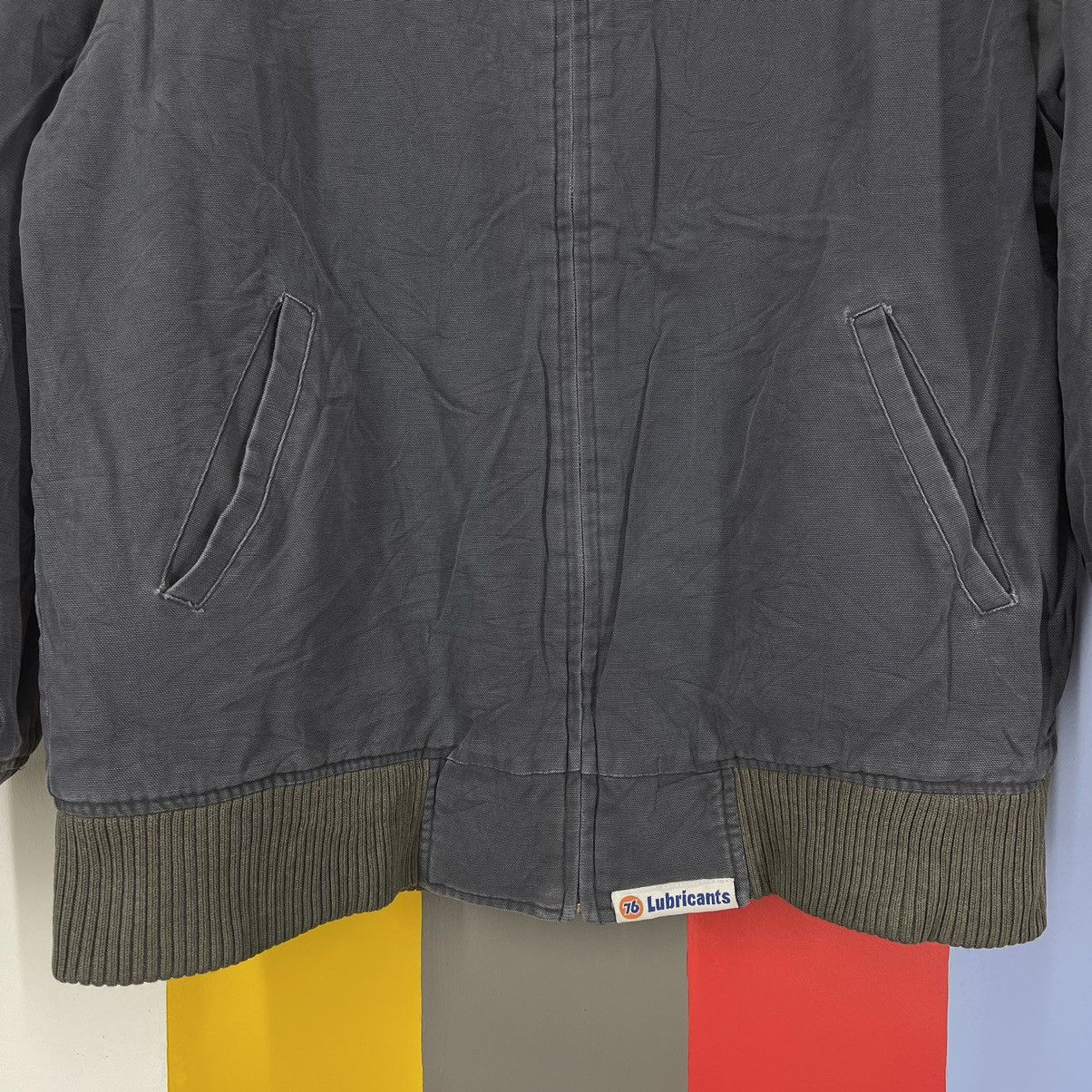 Other 76 LUBRICANTS Reversible Zipper Jacket #1079/AL Size US L / EU 52-54 / 3 - 16 Thumbnail