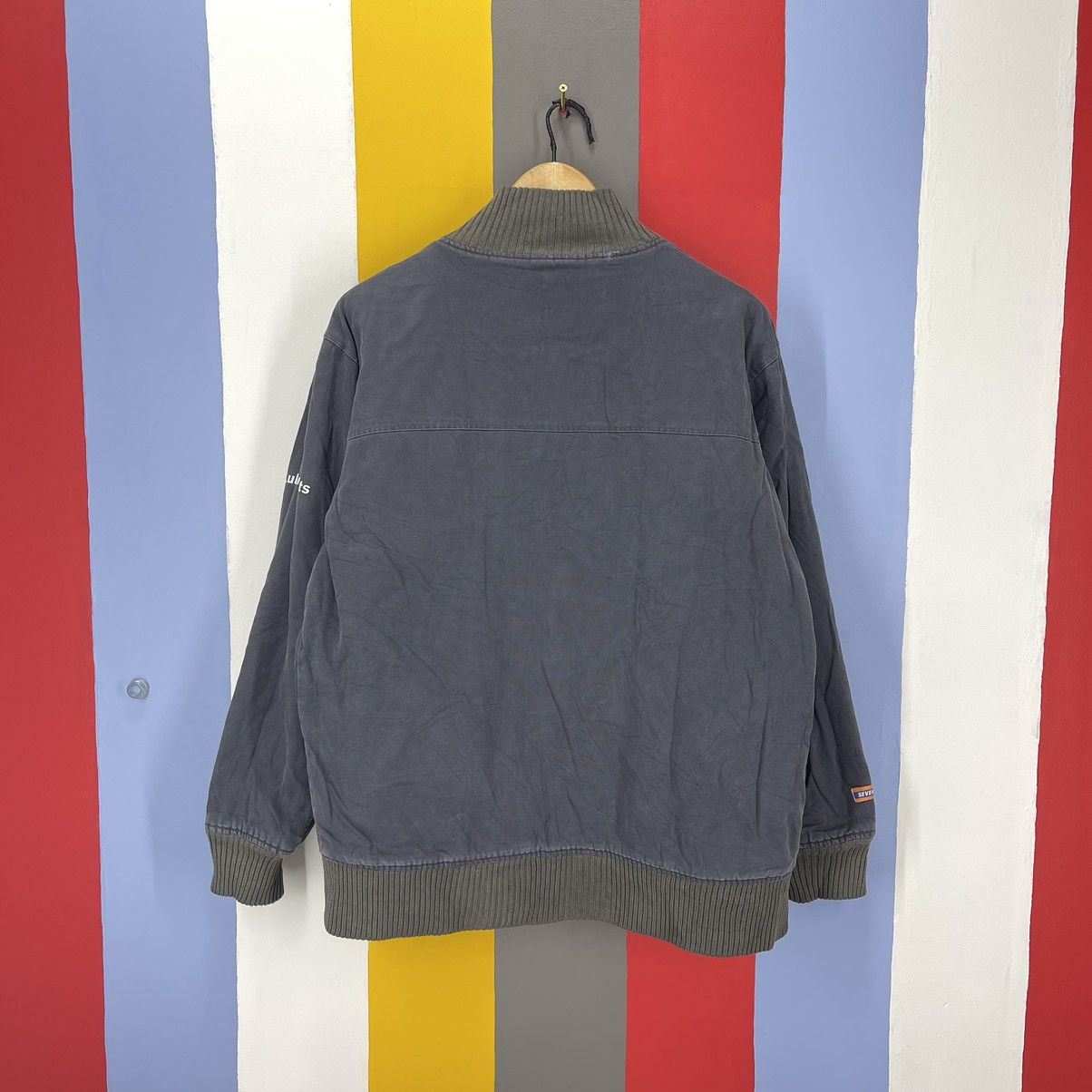 Other 76 LUBRICANTS Reversible Zipper Jacket #1079/AL Size US L / EU 52-54 / 3 - 3 Thumbnail