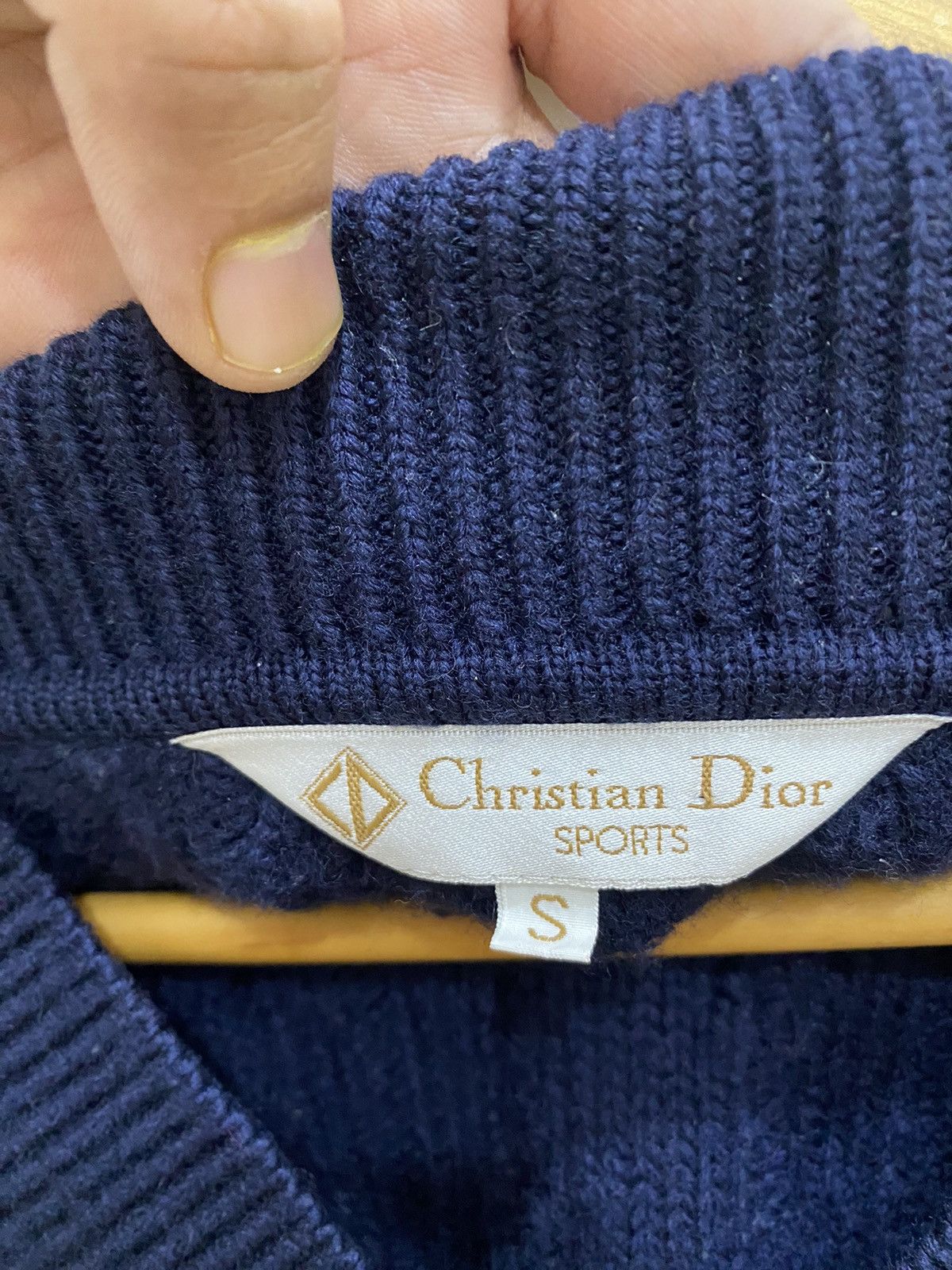 Christian Dior Monsieur Vintage Christian Dior Sport Cable Knit Sweater Size US M / EU 48-50 / 2 - 10 Thumbnail