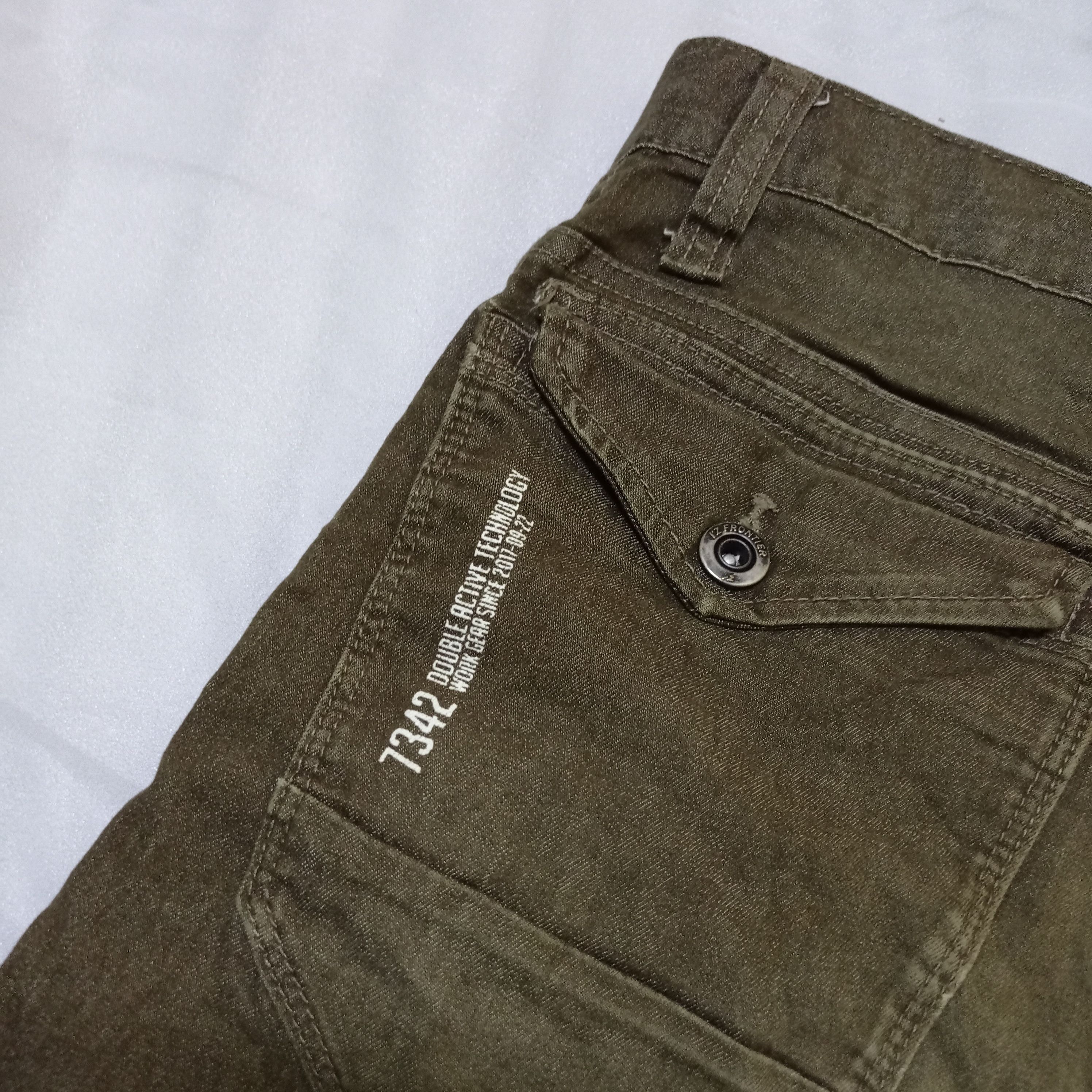 Japanese Brand × Vintage RETRO DISTRESSED CARGO PANTS BY 3D STRETCH ❌ 7 POCKETS Size US 30 / EU 46 - 7 Thumbnail