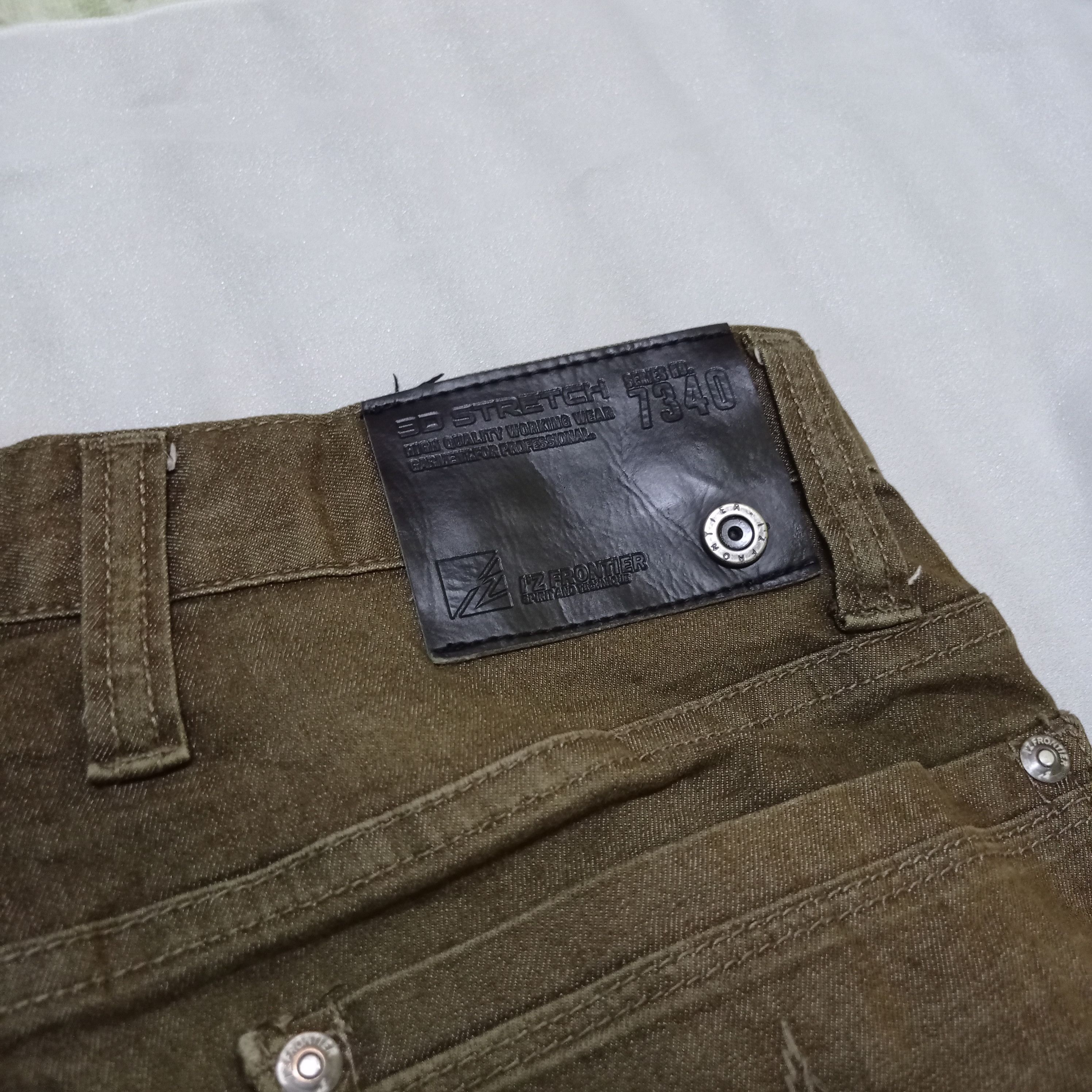 Japanese Brand × Vintage RETRO DISTRESSED CARGO PANTS BY 3D STRETCH ❌ 7 POCKETS Size US 30 / EU 46 - 5 Thumbnail