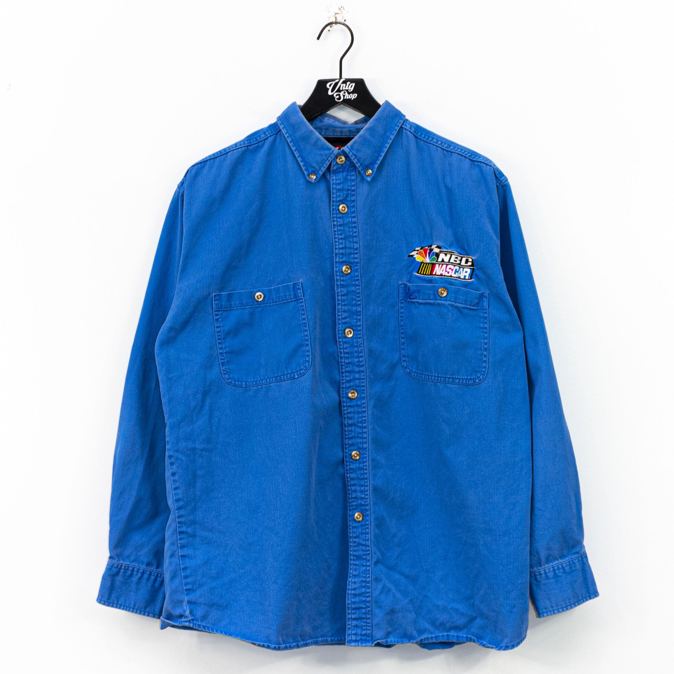 Chase Authentics Y2K Chase Authentics NBC Nascar Button Down Shirt Size US L / EU 52-54 / 3 - 1 Thumbnail