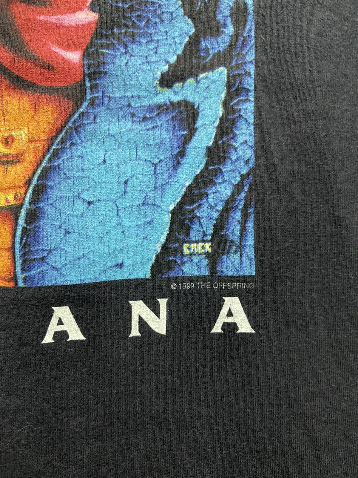 Band Tees Thrashed Vintage 90s The Offspring Americana Shirt Size US M / EU 48-50 / 2 - 3 Thumbnail