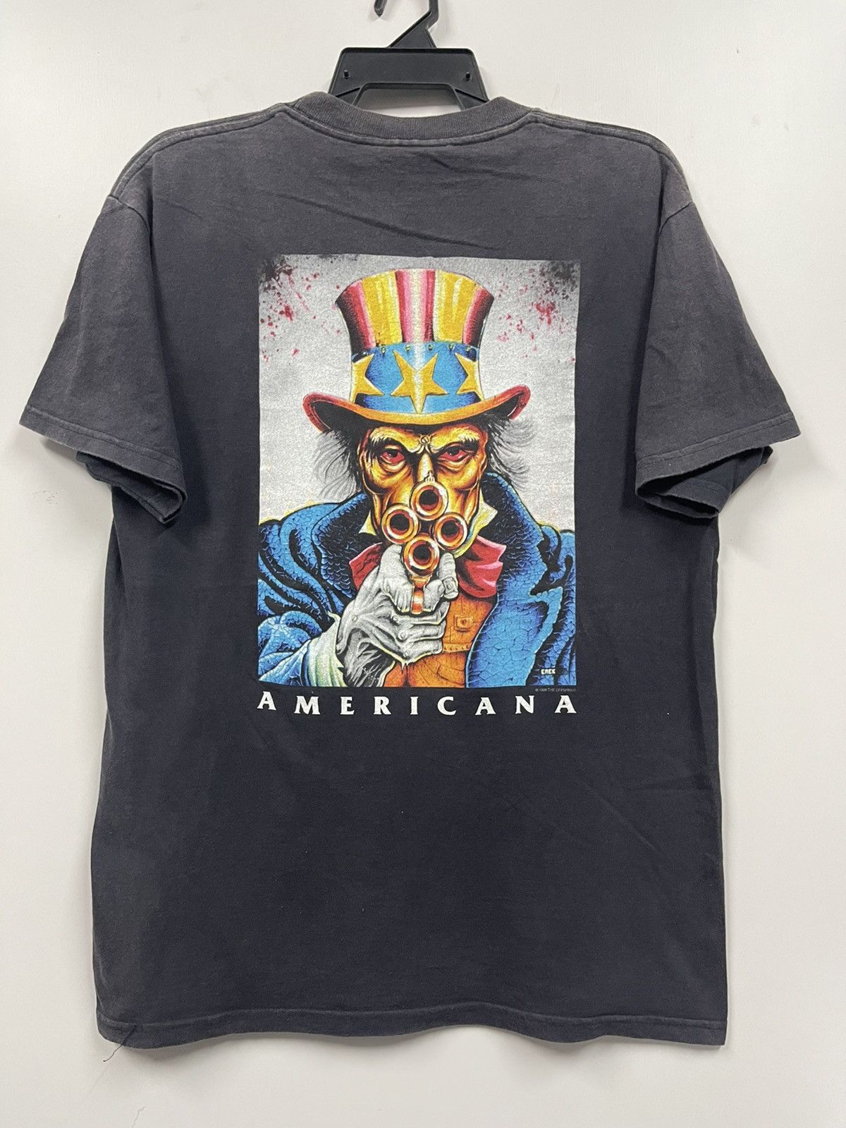 Band Tees Thrashed Vintage 90s The Offspring Americana Shirt Size US M / EU 48-50 / 2 - 1 Thumbnail