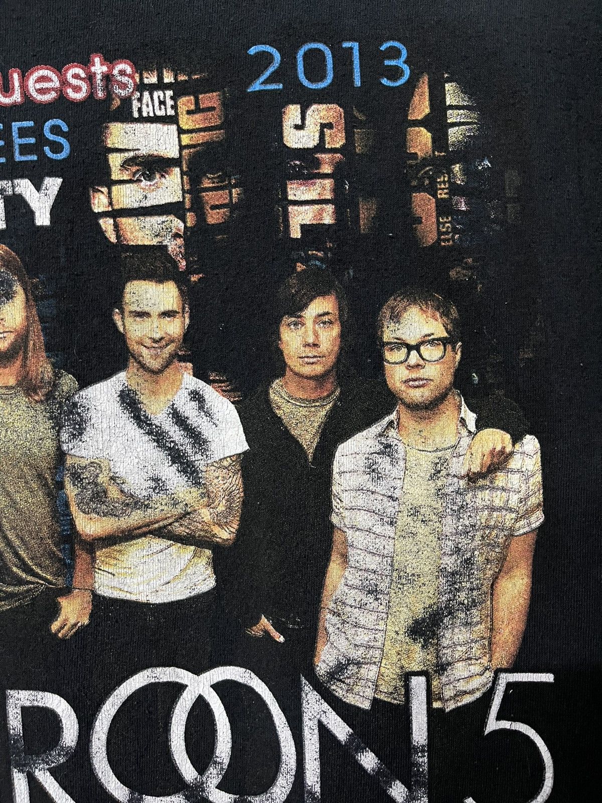 Band Tees × Rap Tees × Vintage Vintage Maroon 5 Special Guests Rap Tees Design Size US L / EU 52-54 / 3 - 4 Thumbnail